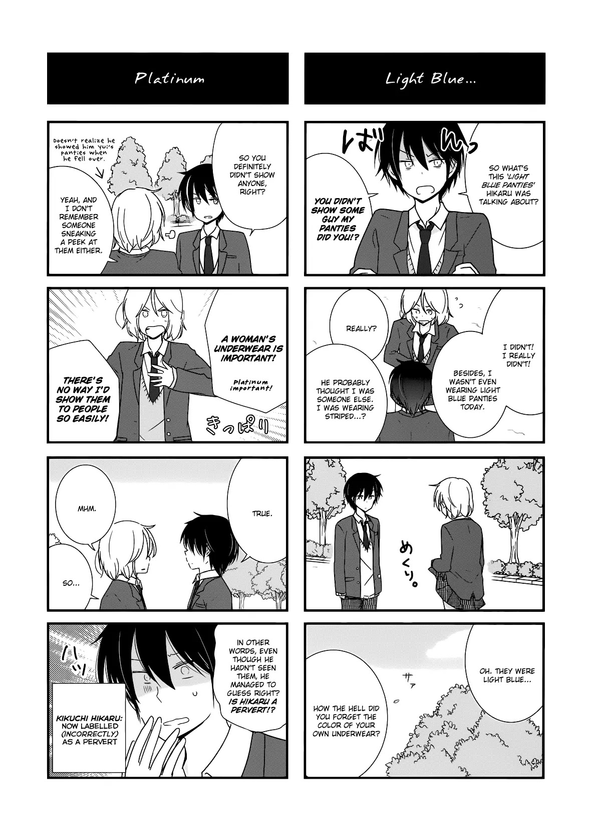 Shishunki Bitter Change Chapter 18 page 22 - Chapter 18: Kikuchi Hikaru