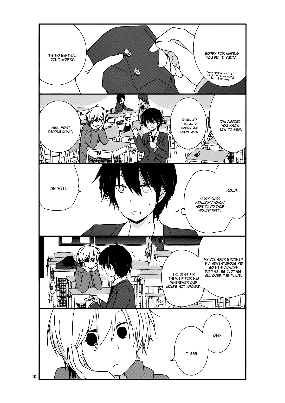 Shishunki Bitter Change Chapter 19 page 10 - Chapter 19: A Girl's Heart