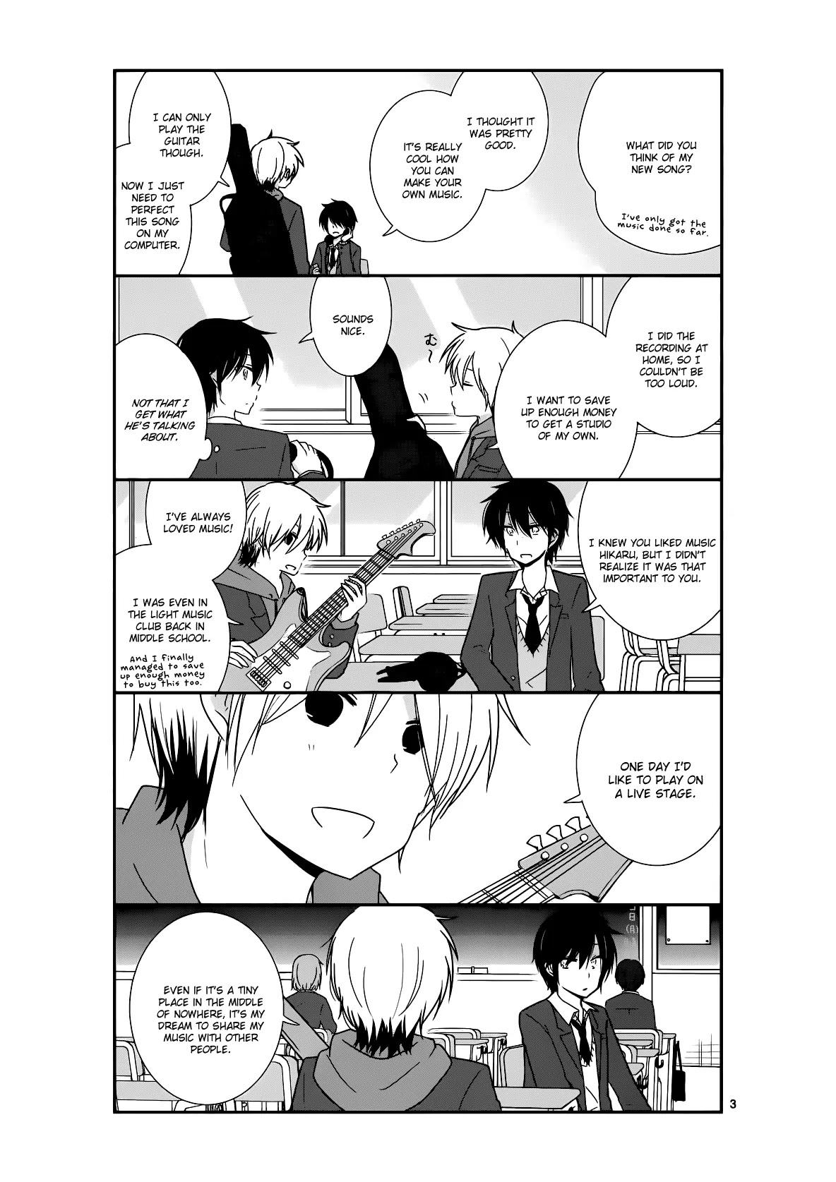 Shishunki Bitter Change Chapter 19 page 3 - Chapter 19: A Girl's Heart