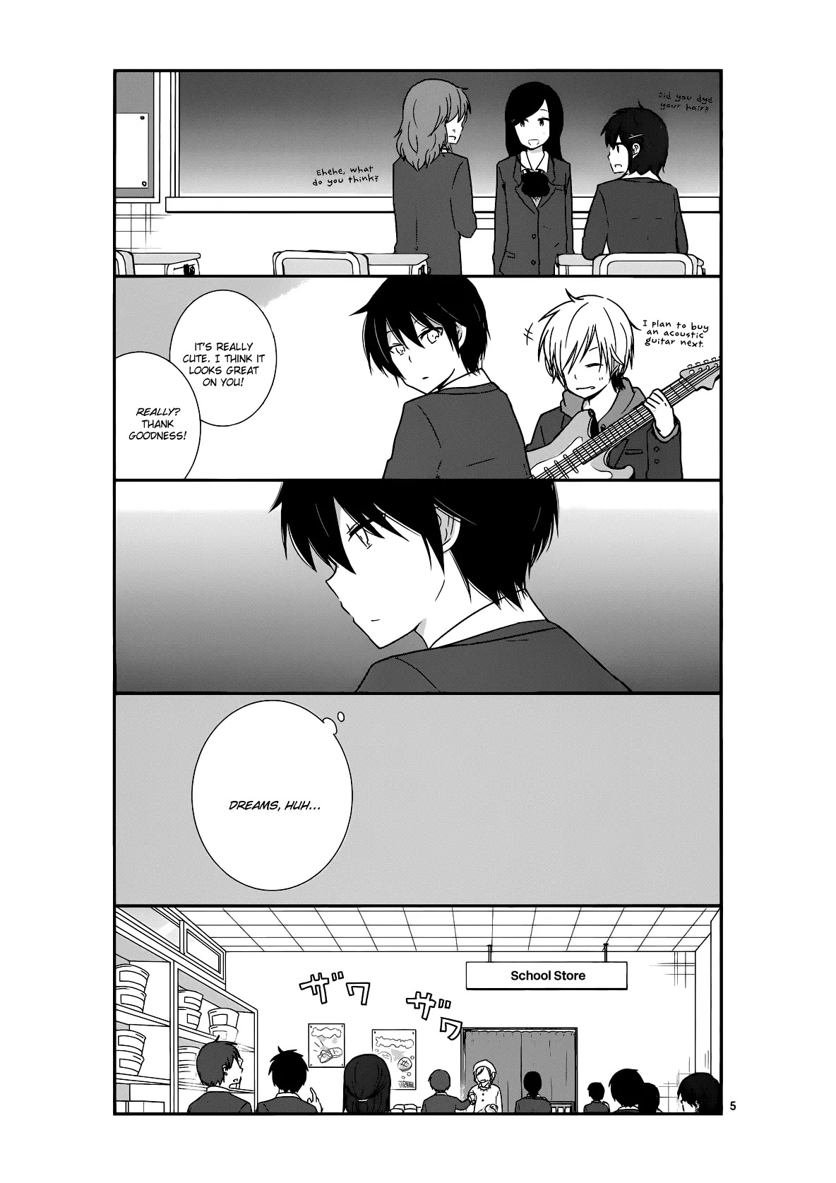 Shishunki Bitter Change Chapter 19 page 5 - Chapter 19: A Girl's Heart