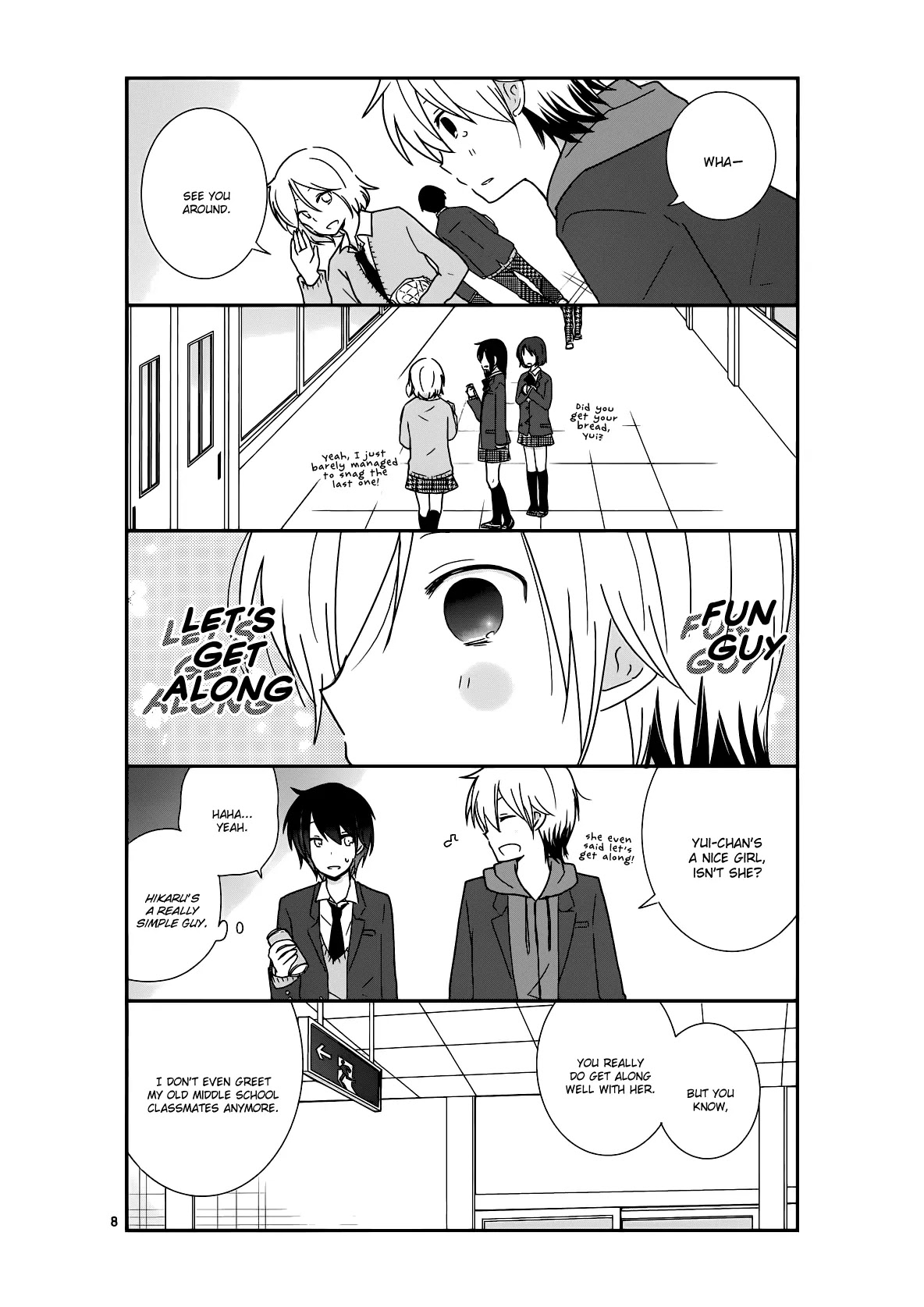 Shishunki Bitter Change Chapter 19 page 8 - Chapter 19: A Girl's Heart