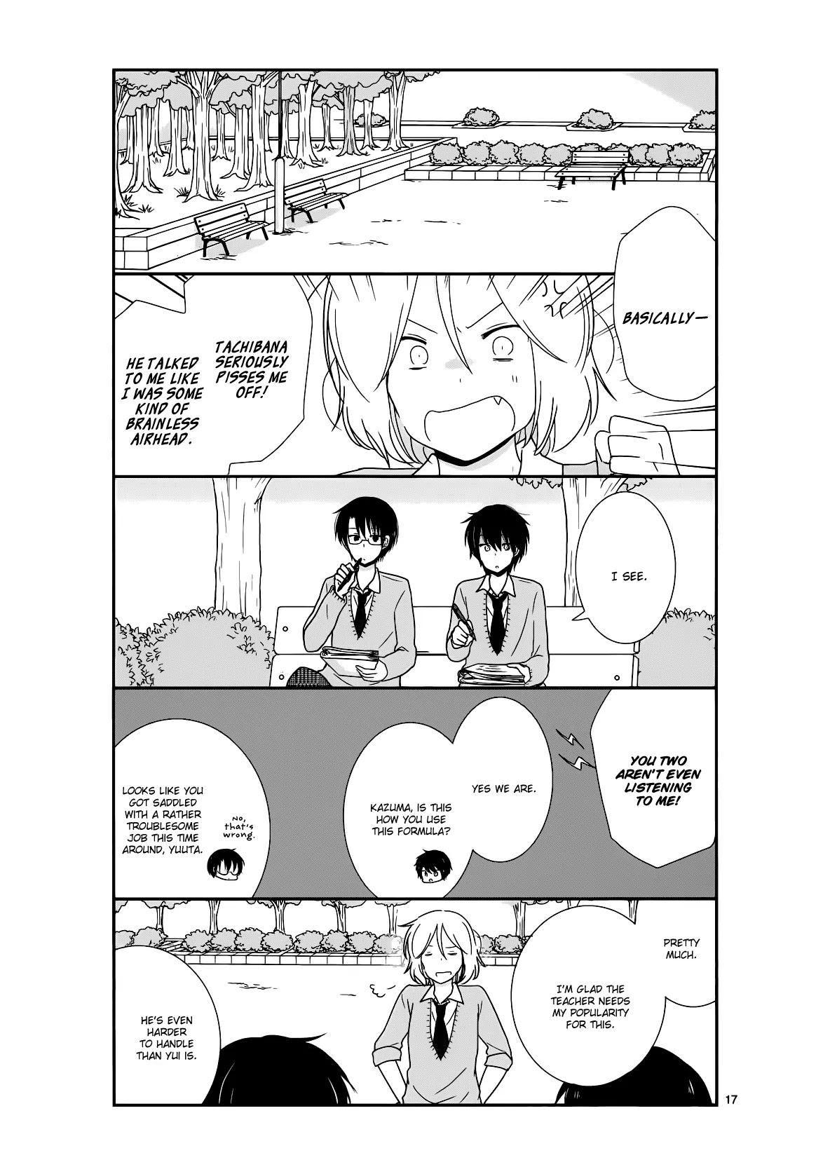 Shishunki Bitter Change Chapter 21 page 17 - Chapter 21: Tachibana Hayato