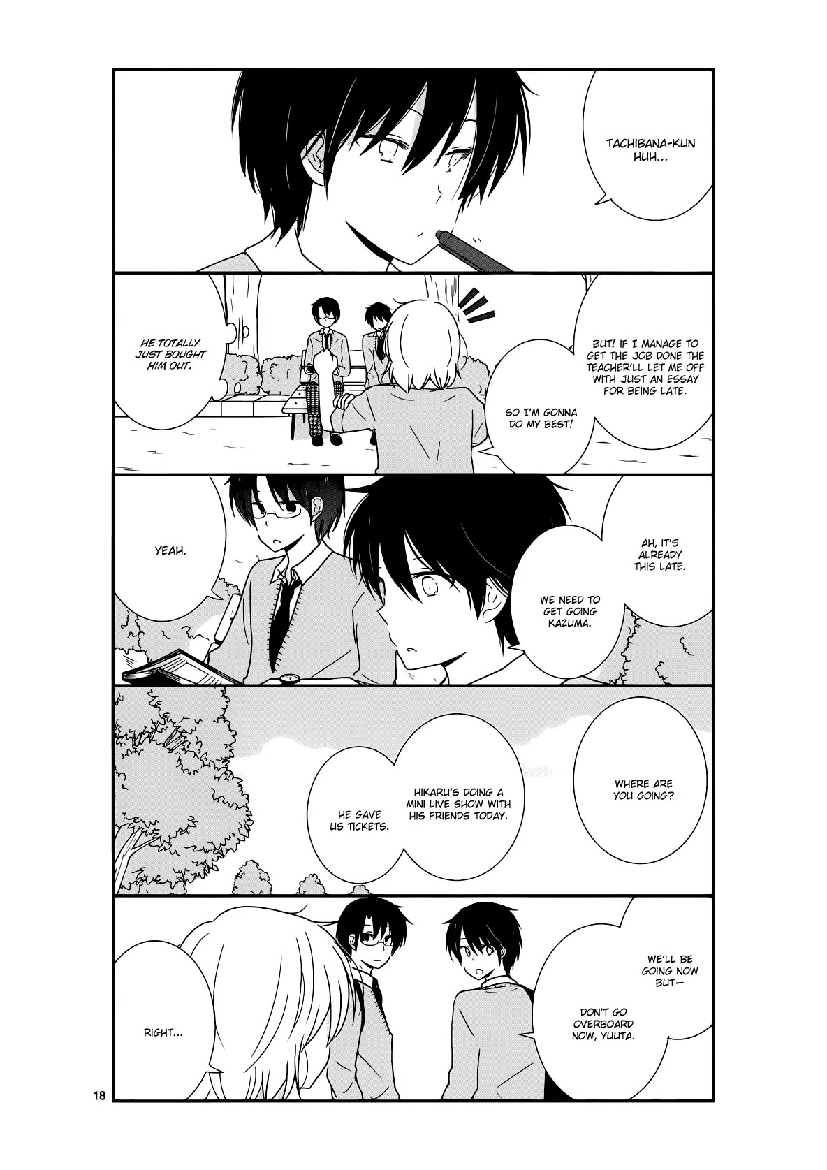 Shishunki Bitter Change Chapter 21 page 18 - Chapter 21: Tachibana Hayato