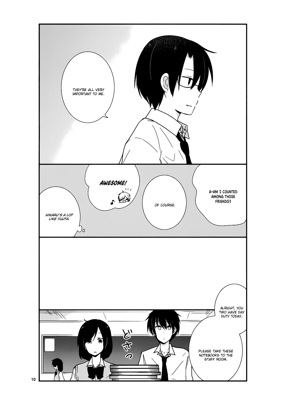 Shishunki Bitter Change Chapter 22 page 10 - Chapter 22: Something Important