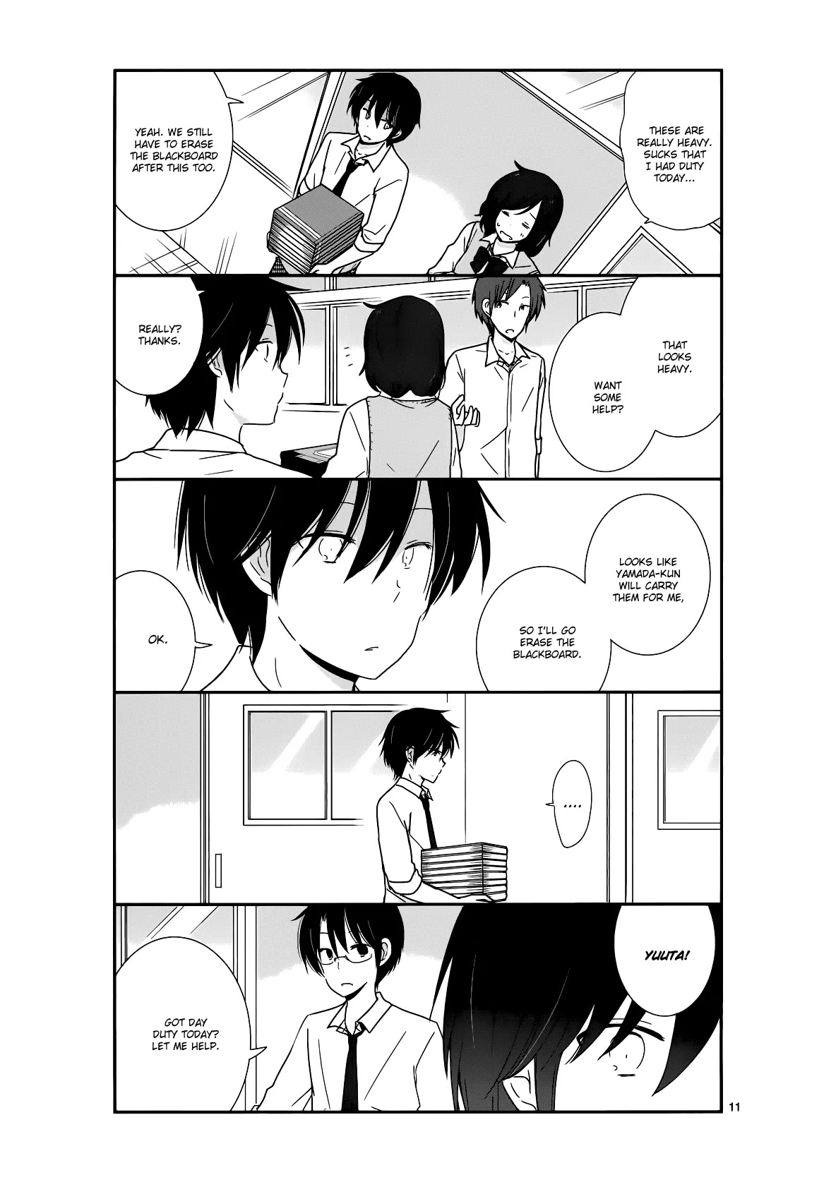 Shishunki Bitter Change Chapter 22 page 11 - Chapter 22: Something Important