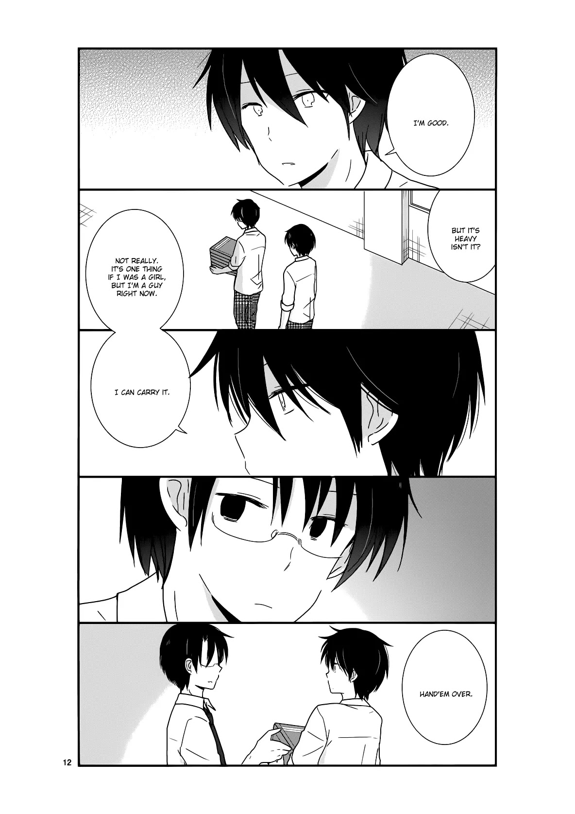 Shishunki Bitter Change Chapter 22 page 12 - Chapter 22: Something Important