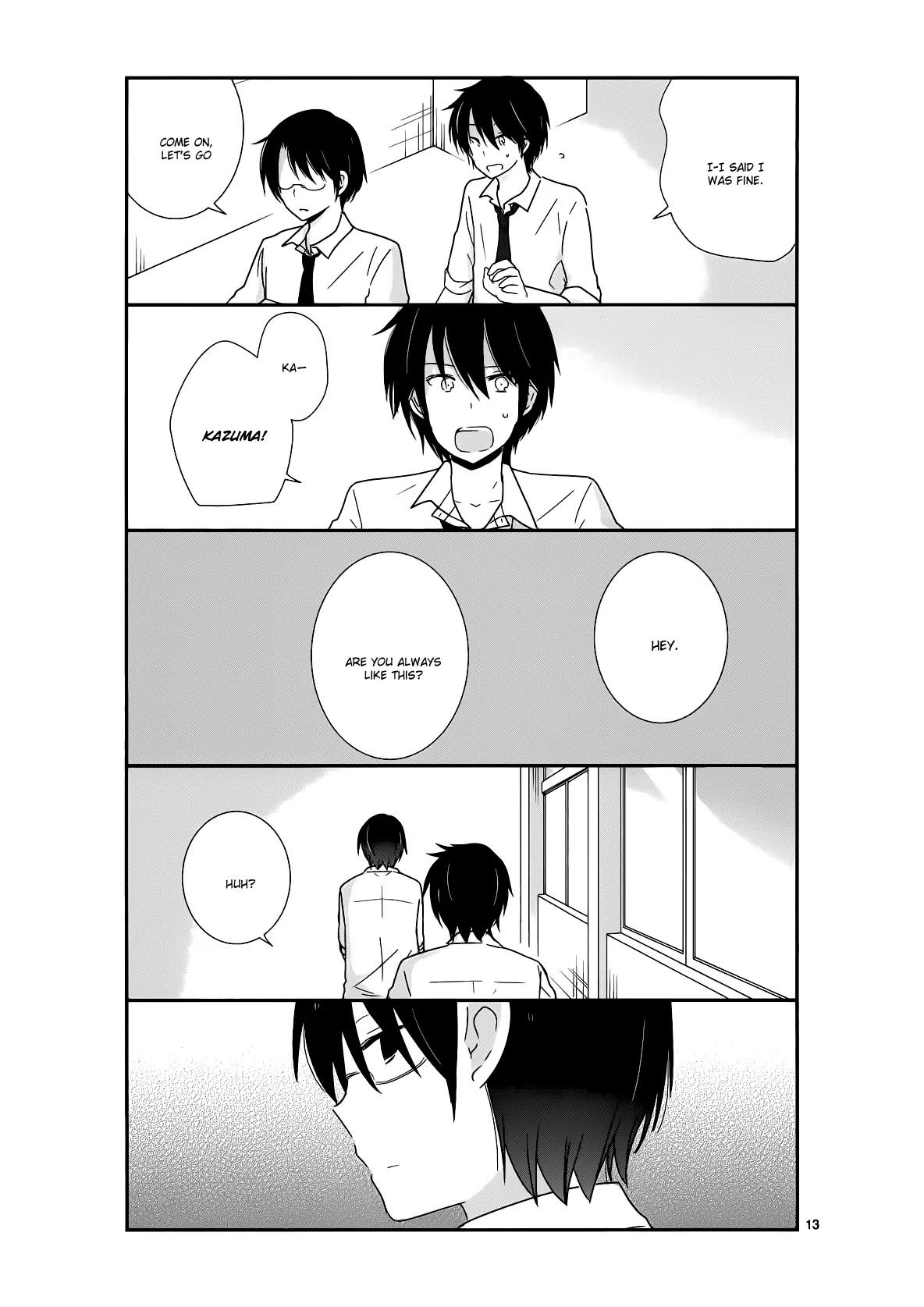 Shishunki Bitter Change Chapter 22 page 13 - Chapter 22: Something Important