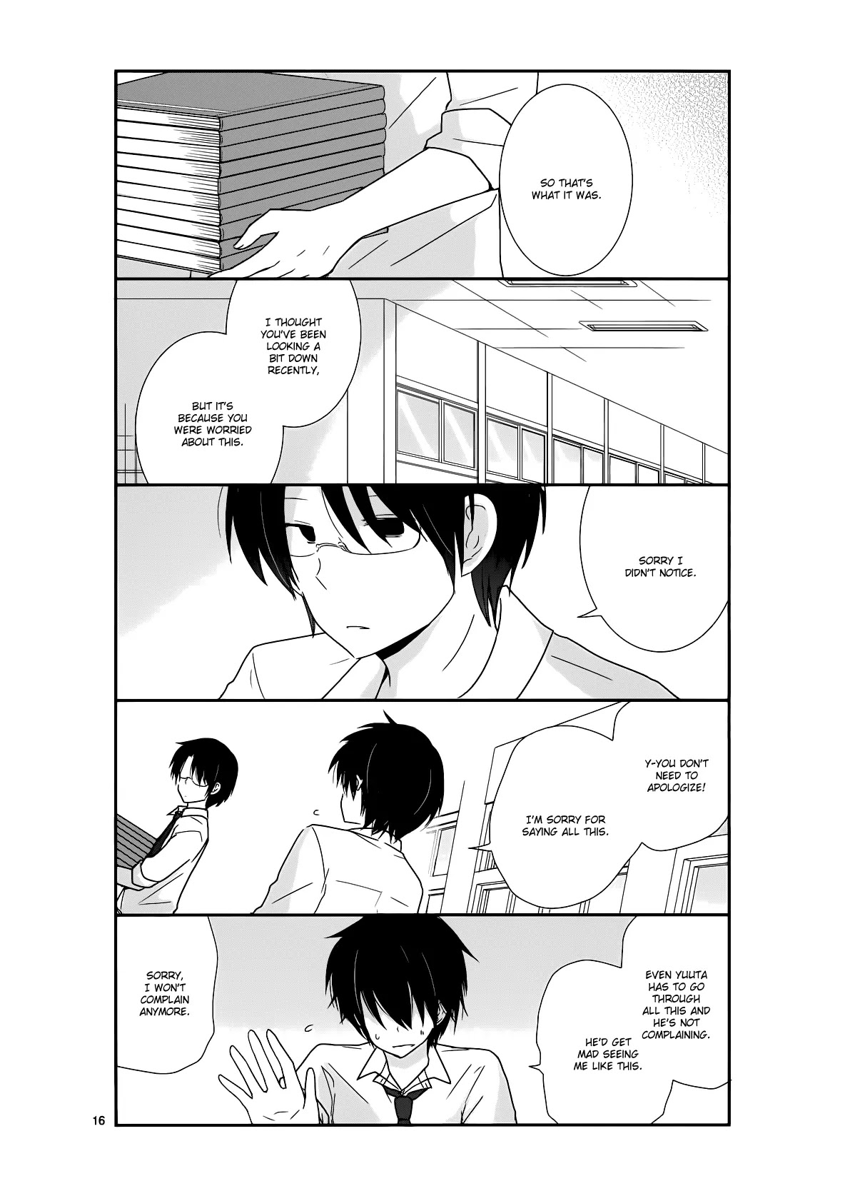 Shishunki Bitter Change Chapter 22 page 16 - Chapter 22: Something Important