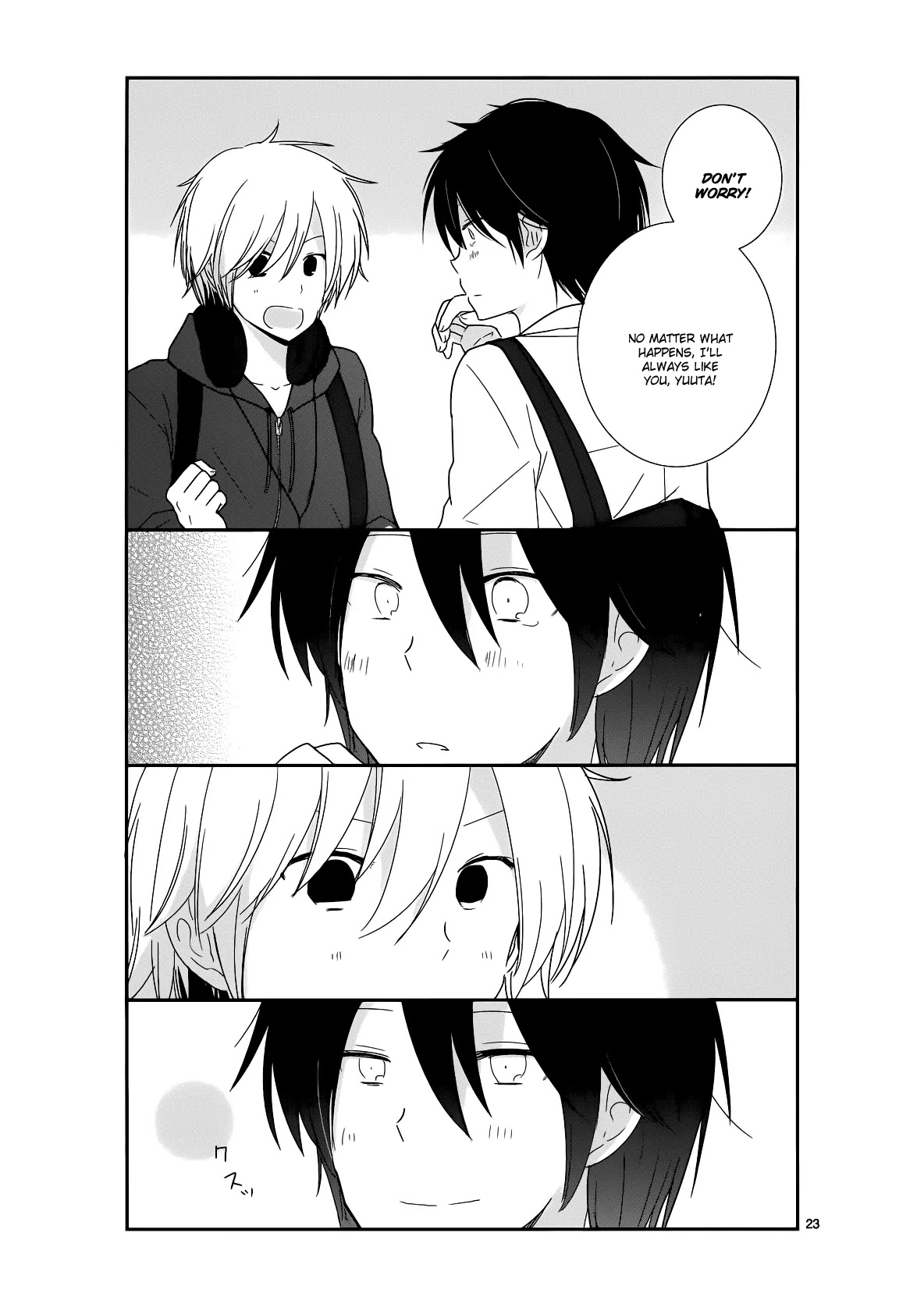 Shishunki Bitter Change Chapter 22 page 23 - Chapter 22: Something Important