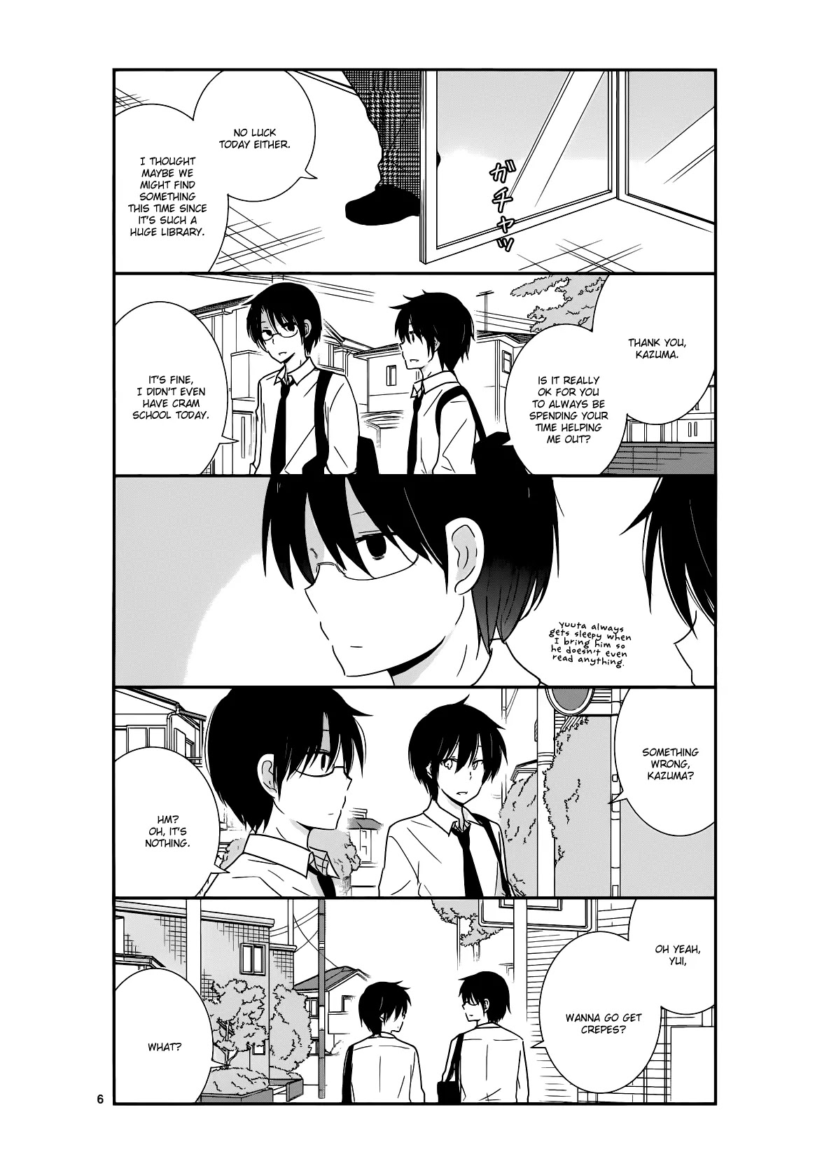 Shishunki Bitter Change Chapter 22 page 6 - Chapter 22: Something Important