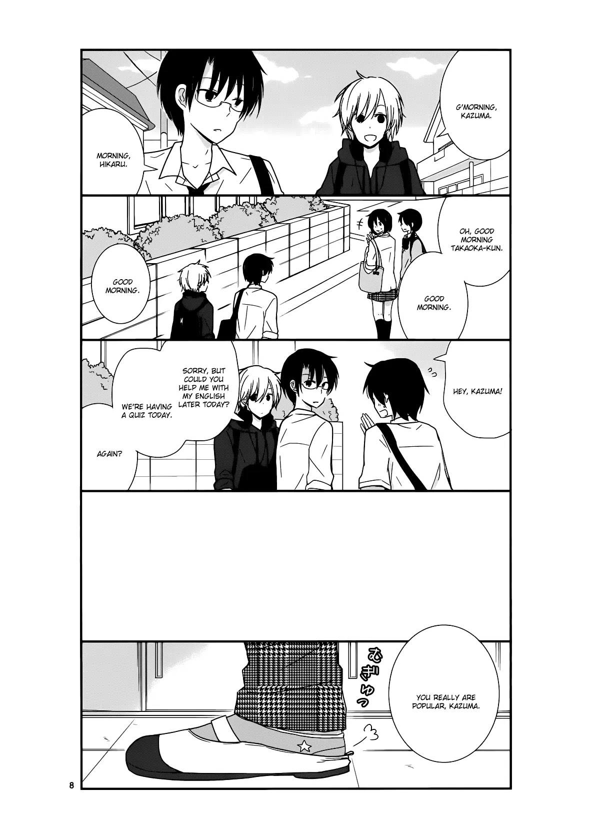 Shishunki Bitter Change Chapter 22 page 8 - Chapter 22: Something Important