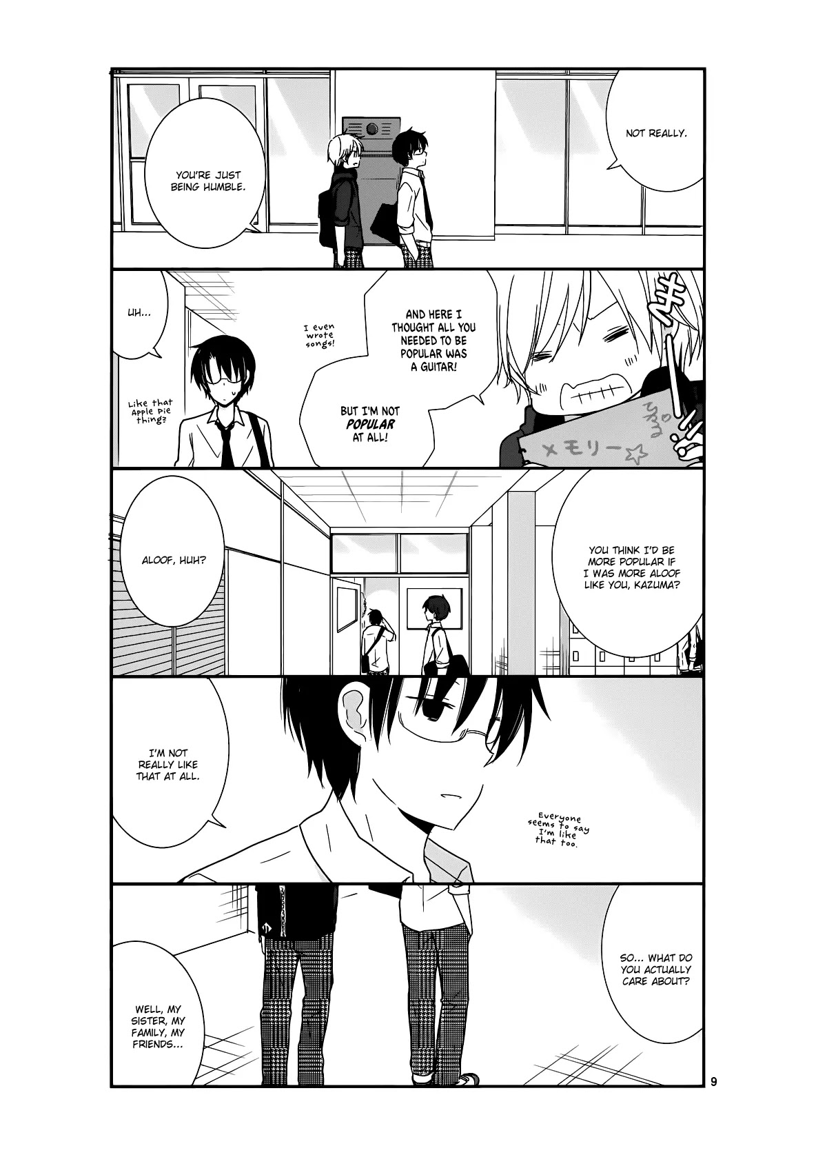 Shishunki Bitter Change Chapter 22 page 9 - Chapter 22: Something Important