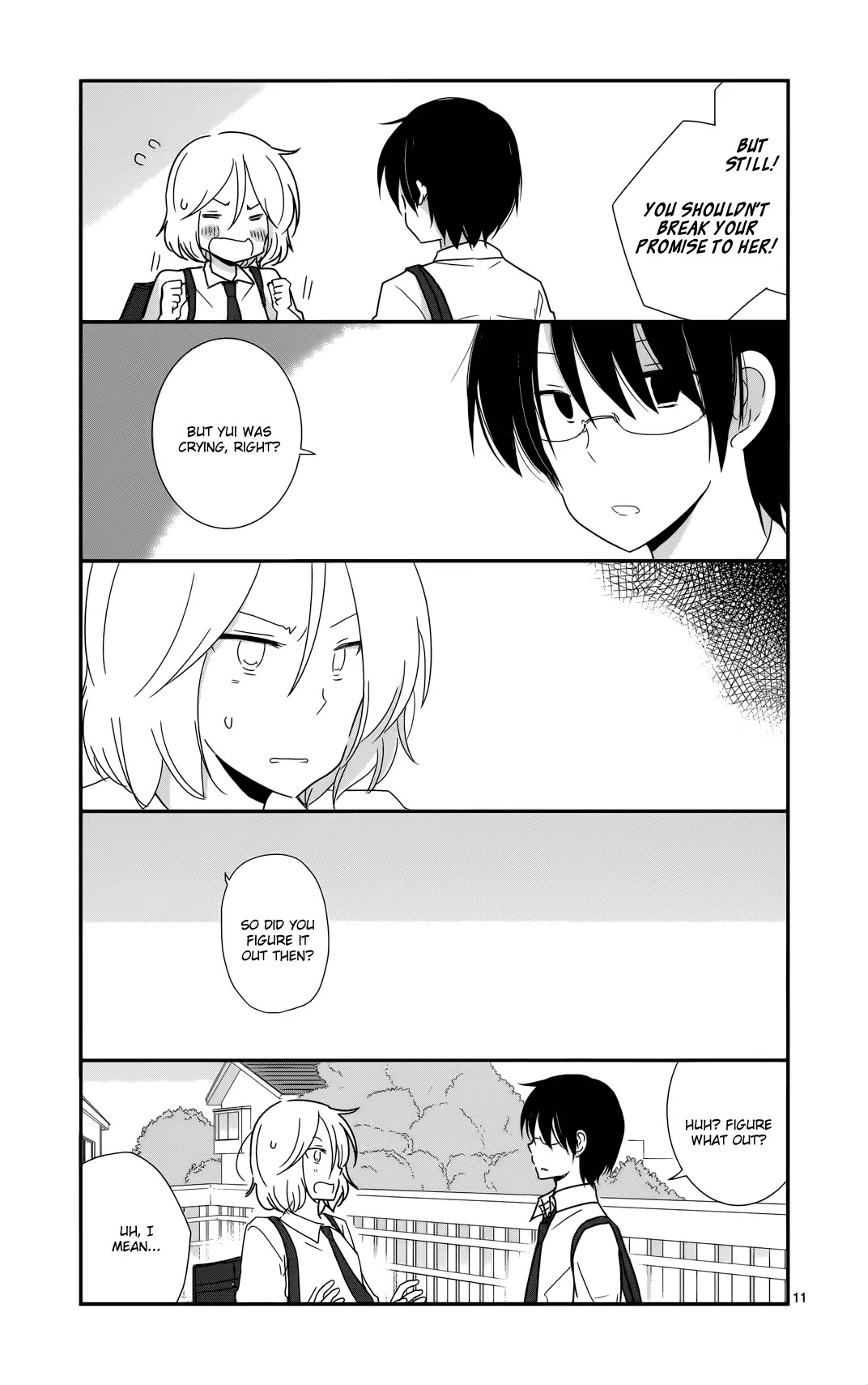 Shishunki Bitter Change Chapter 25 page 12 - Chapter 25: Him & Her