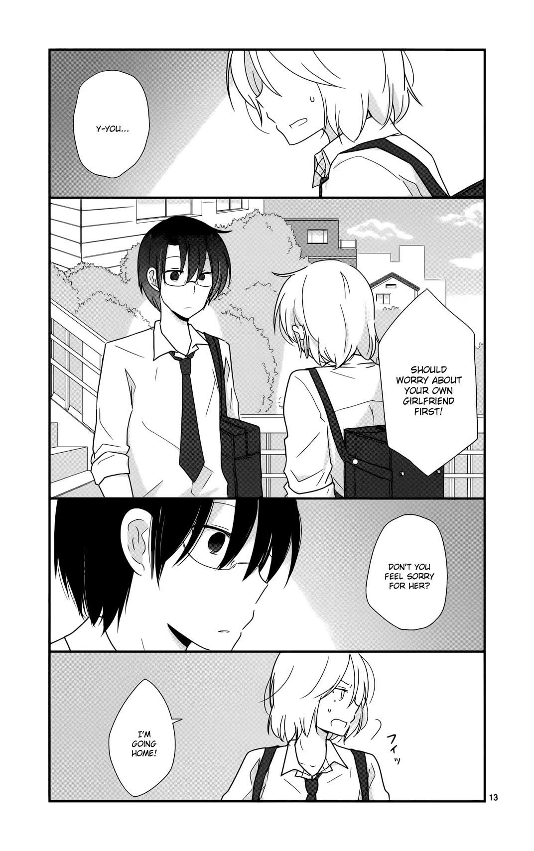 Shishunki Bitter Change Chapter 25 page 14 - Chapter 25: Him & Her
