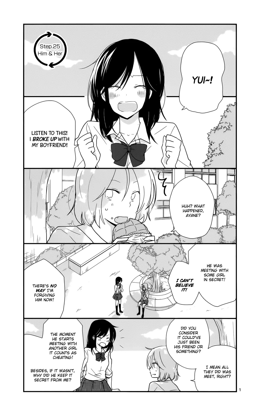 Shishunki Bitter Change Chapter 25 page 2 - Chapter 25: Him & Her