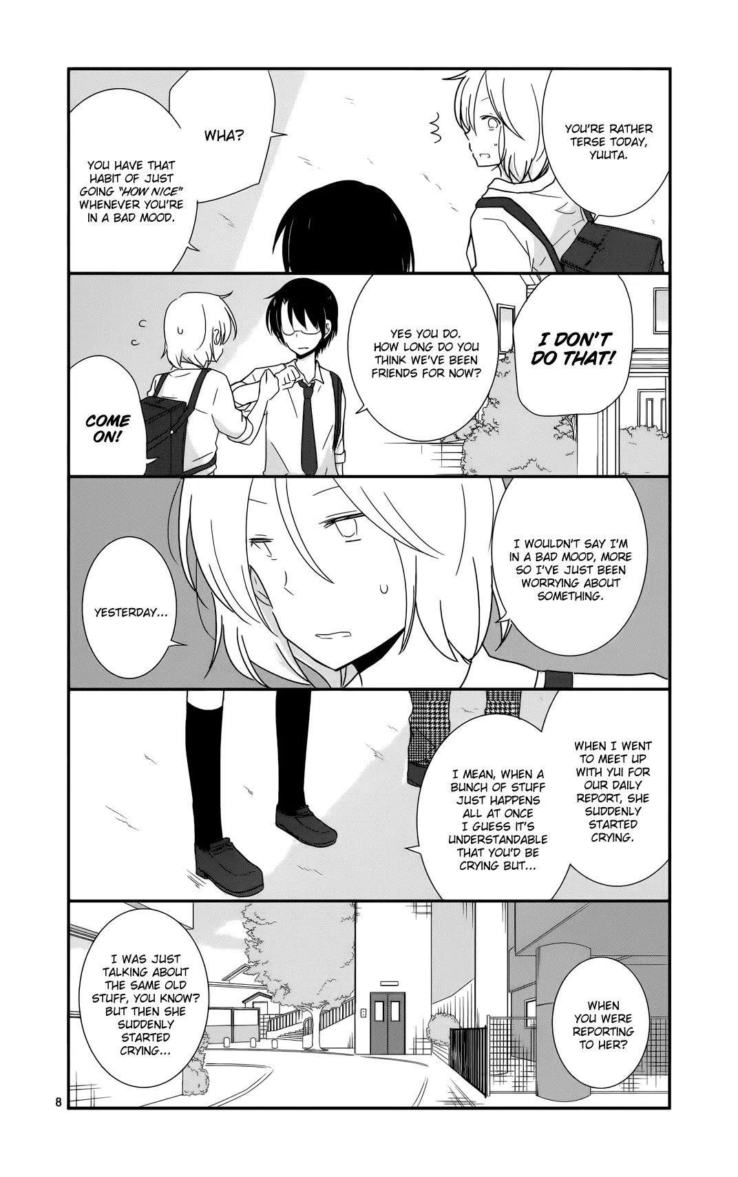 Shishunki Bitter Change Chapter 25 page 9 - Chapter 25: Him & Her