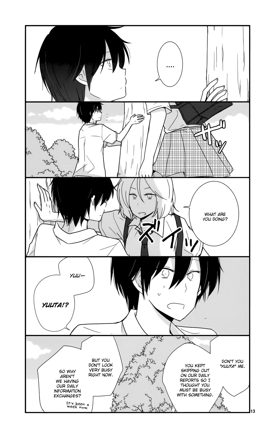 Shishunki Bitter Change Chapter 27 page 13 - Chapter 27: Crossing Paths