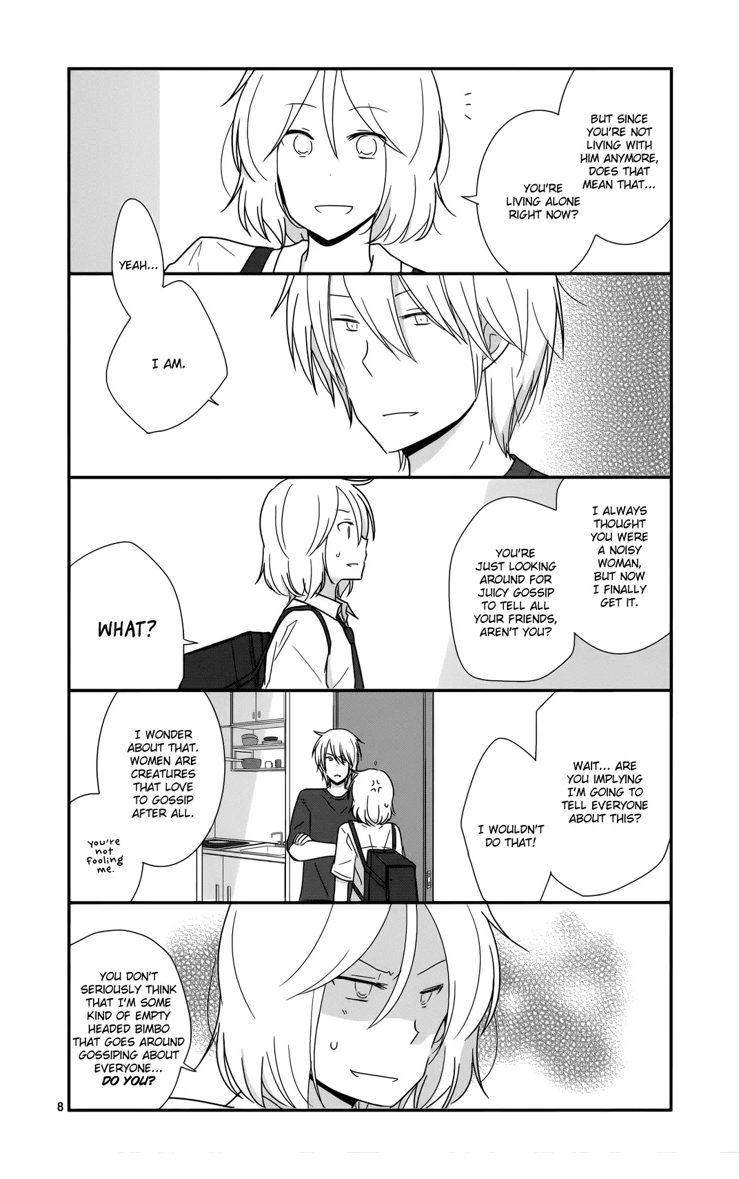Shishunki Bitter Change Chapter 27 page 8 - Chapter 27: Crossing Paths