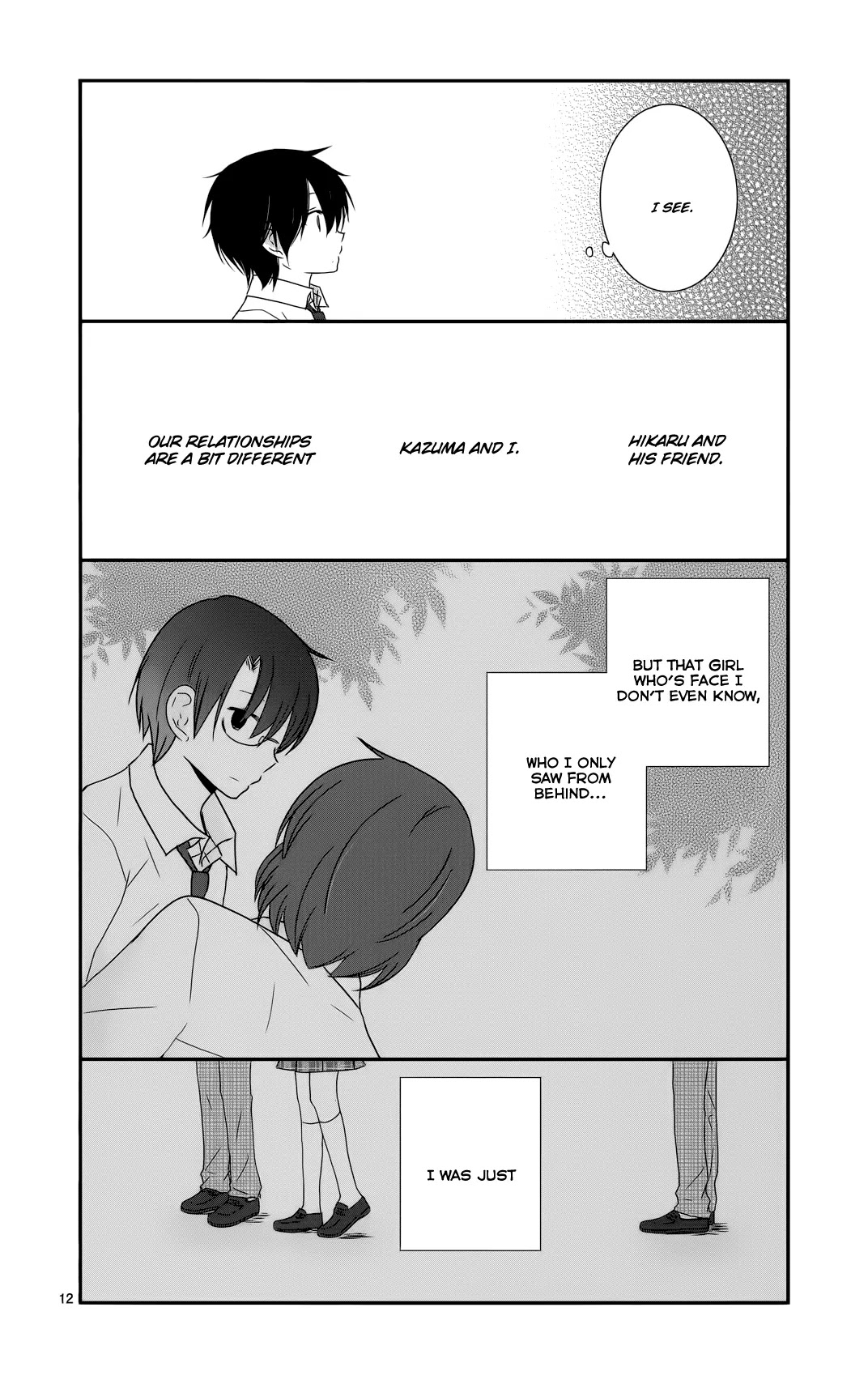 Shishunki Bitter Change Chapter 29 page 12 - Chapter 29: Our Relationship