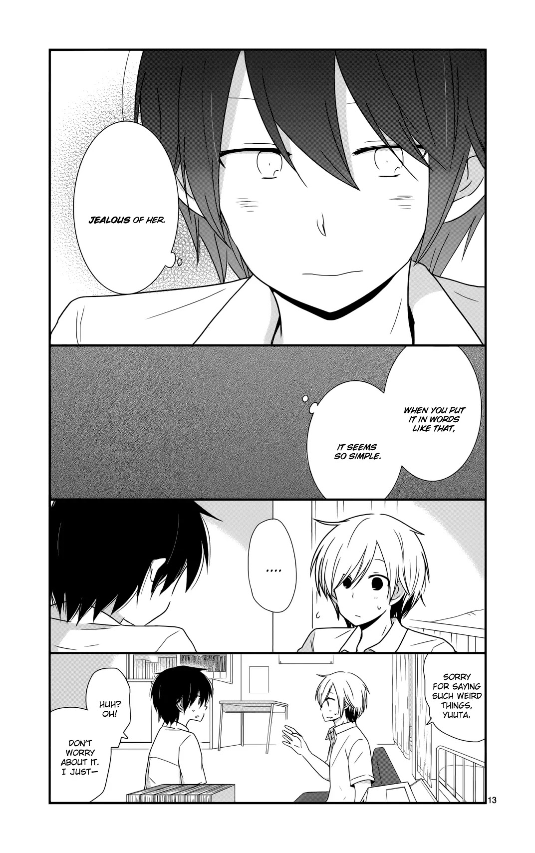 Shishunki Bitter Change Chapter 29 page 13 - Chapter 29: Our Relationship
