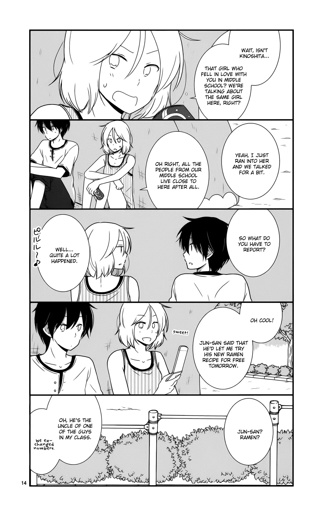 Shishunki Bitter Change Chapter 30 page 14 - Chapter 30: Start of Summer