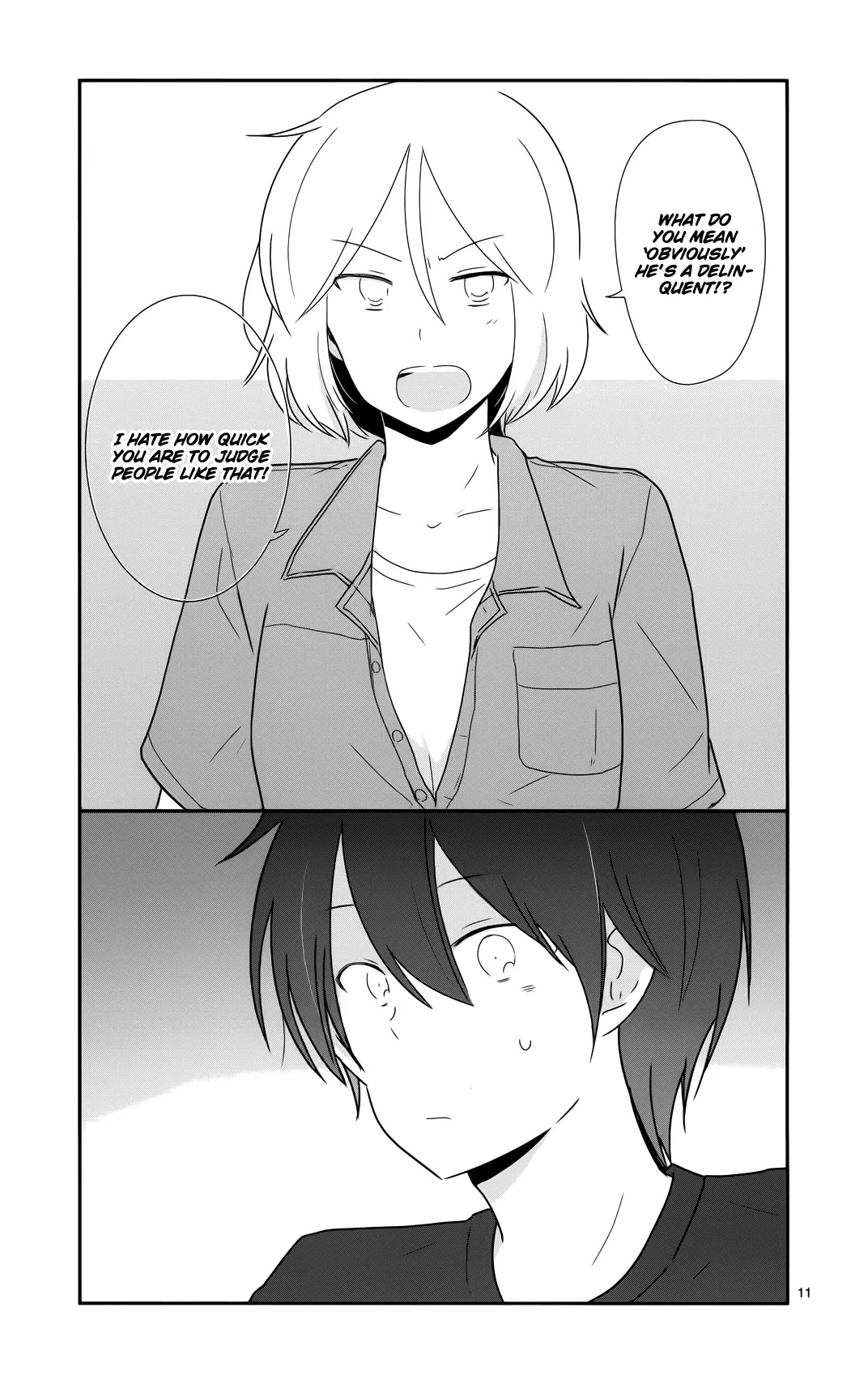Shishunki Bitter Change Chapter 32 page 12 - Chapter 32: Close, Yet Far
