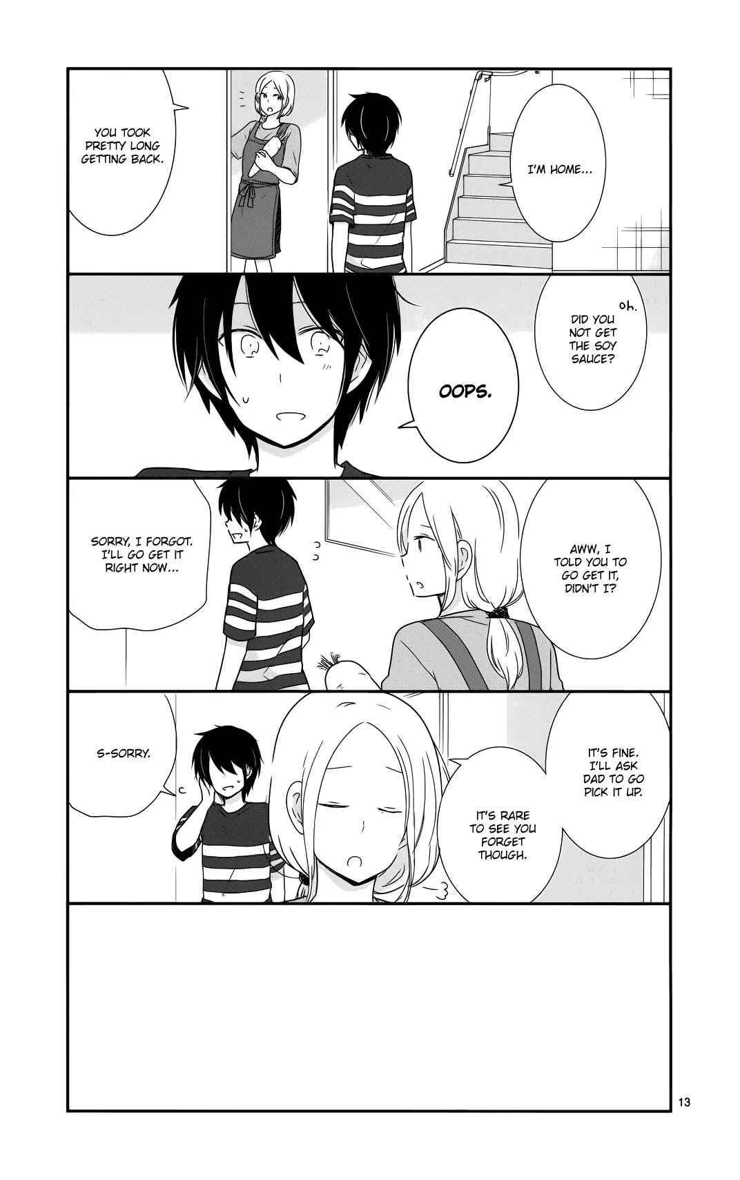Shishunki Bitter Change Chapter 32 page 14 - Chapter 32: Close, Yet Far