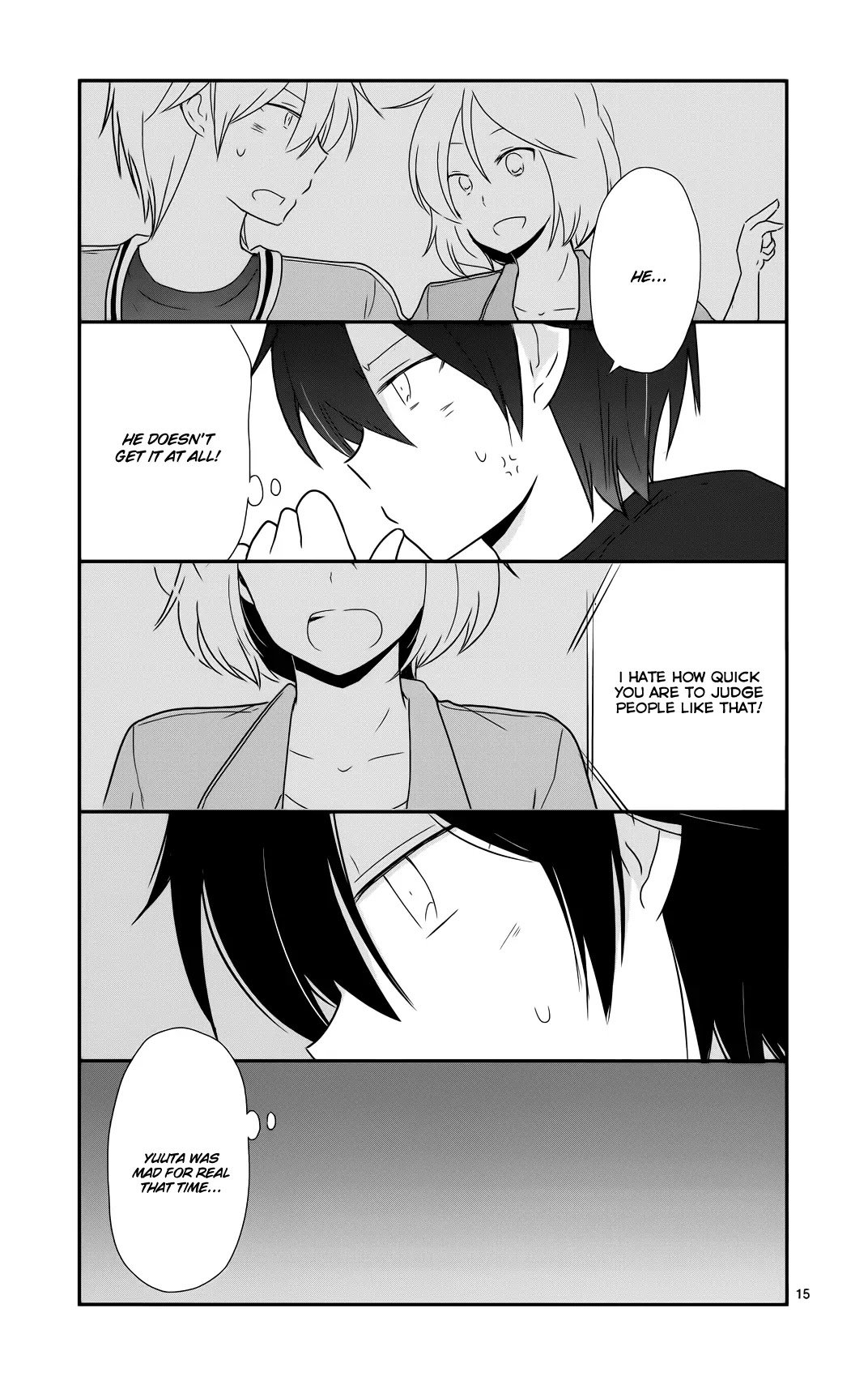 Shishunki Bitter Change Chapter 32 page 16 - Chapter 32: Close, Yet Far