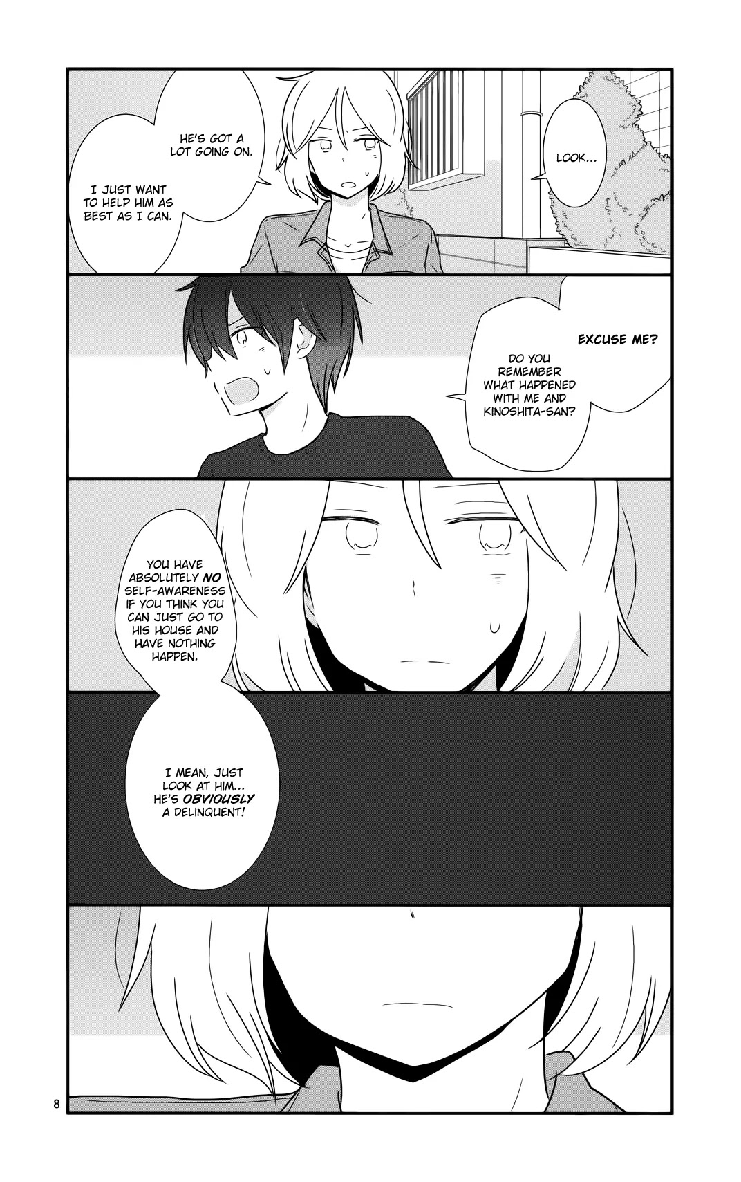 Shishunki Bitter Change Chapter 32 page 9 - Chapter 32: Close, Yet Far