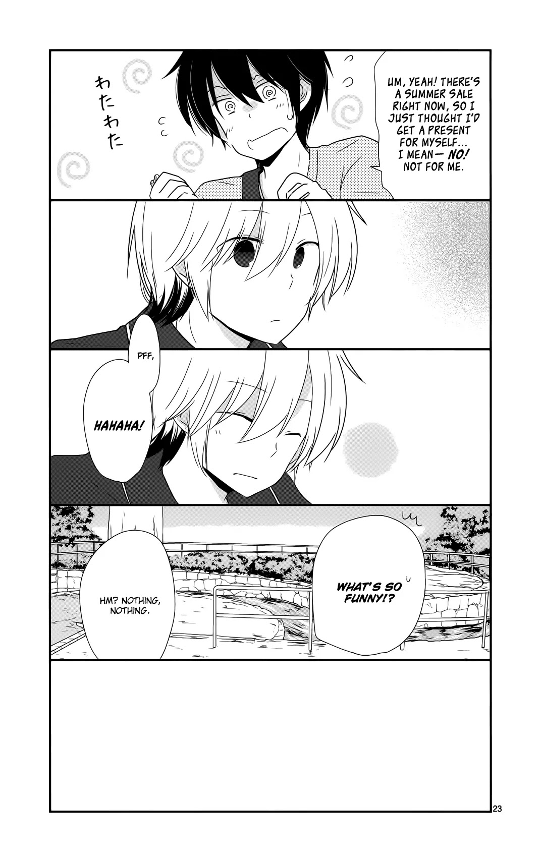 Shishunki Bitter Change Chapter 34 page 23 - Chapter 34: The End of Summer