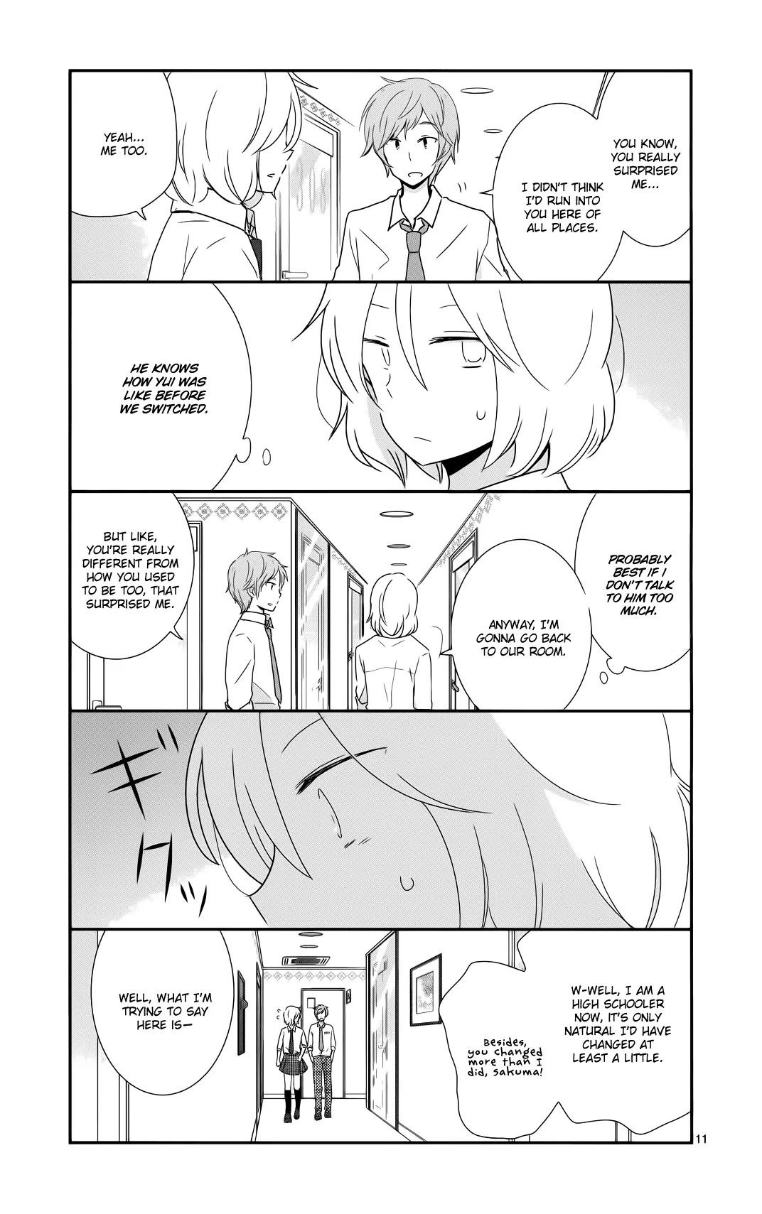 Shishunki Bitter Change Chapter 35 page 11 - Chapter 35: Tremors
