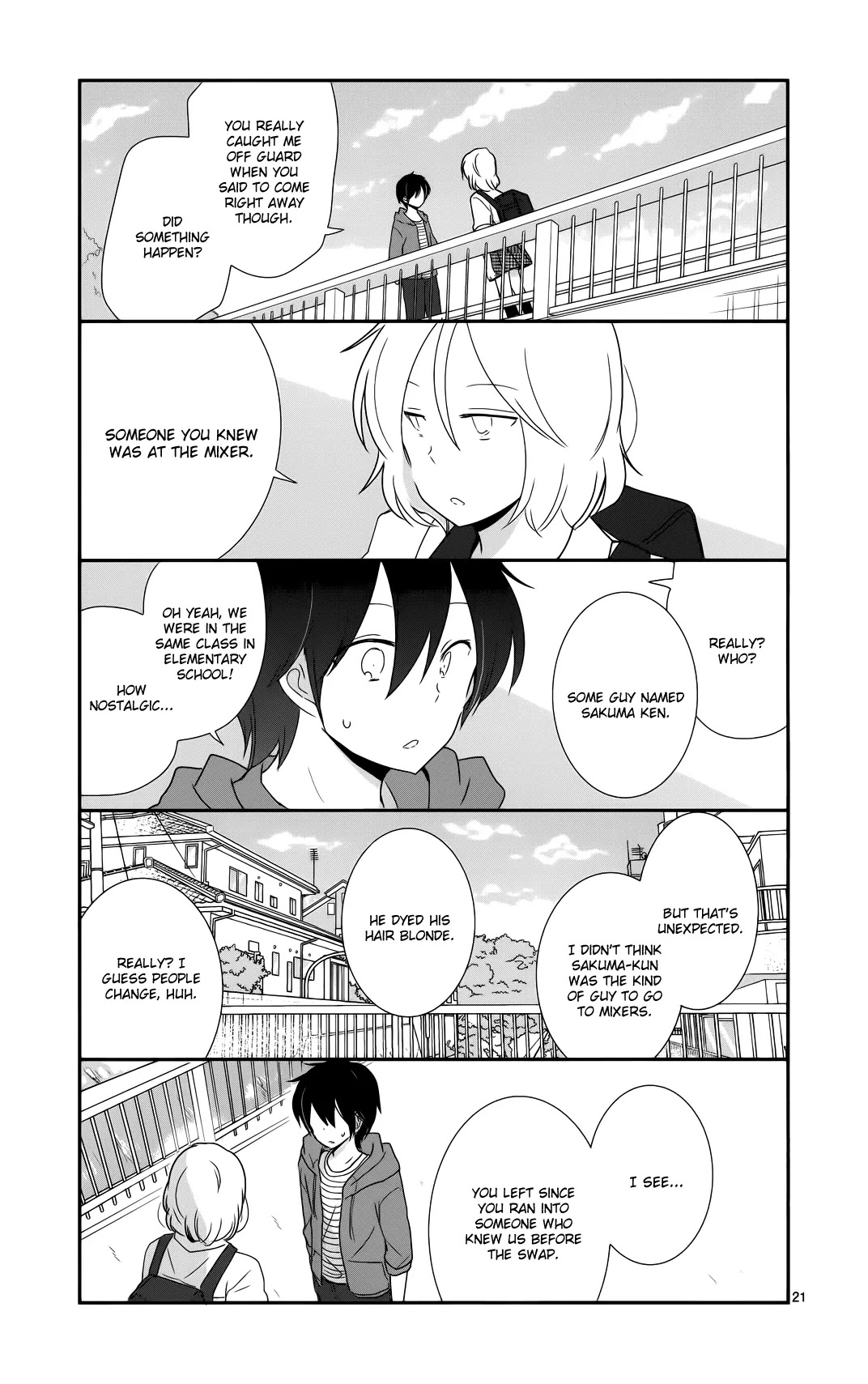 Shishunki Bitter Change Chapter 35 page 21 - Chapter 35: Tremors