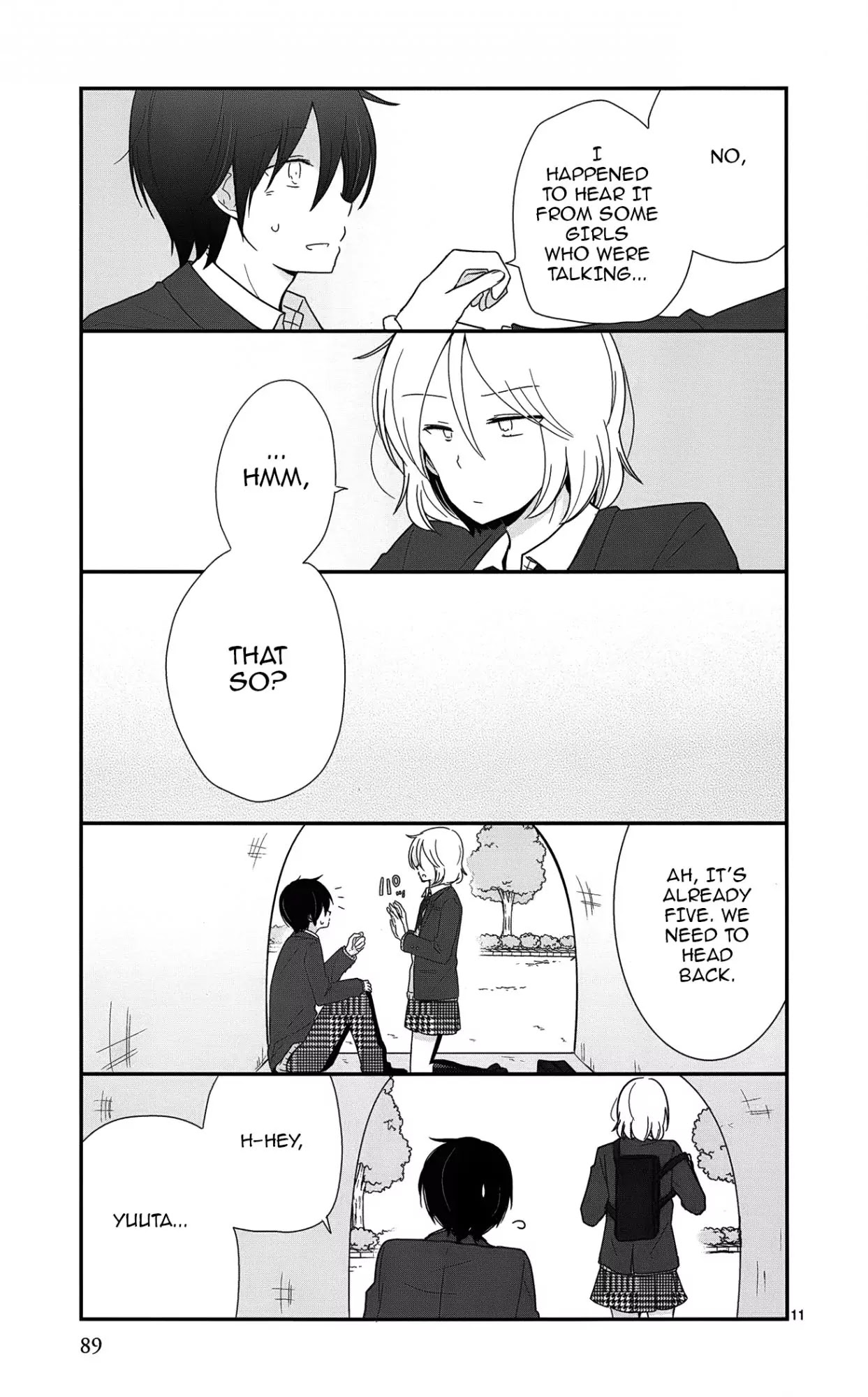 Shishunki Bitter Change Chapter 40 page 11 - Chapter 40: Unchecked