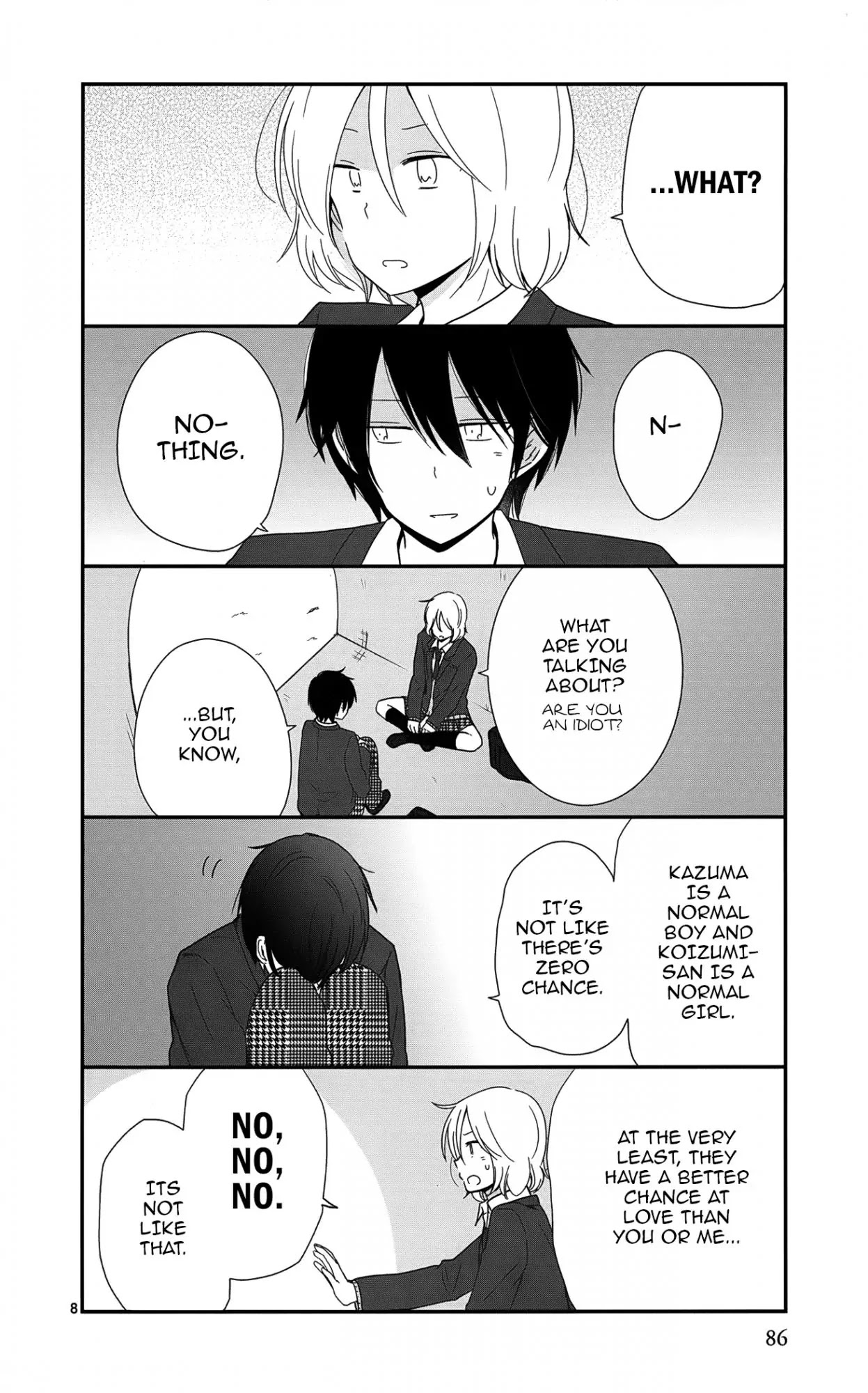 Shishunki Bitter Change Chapter 40 page 8 - Chapter 40: Unchecked