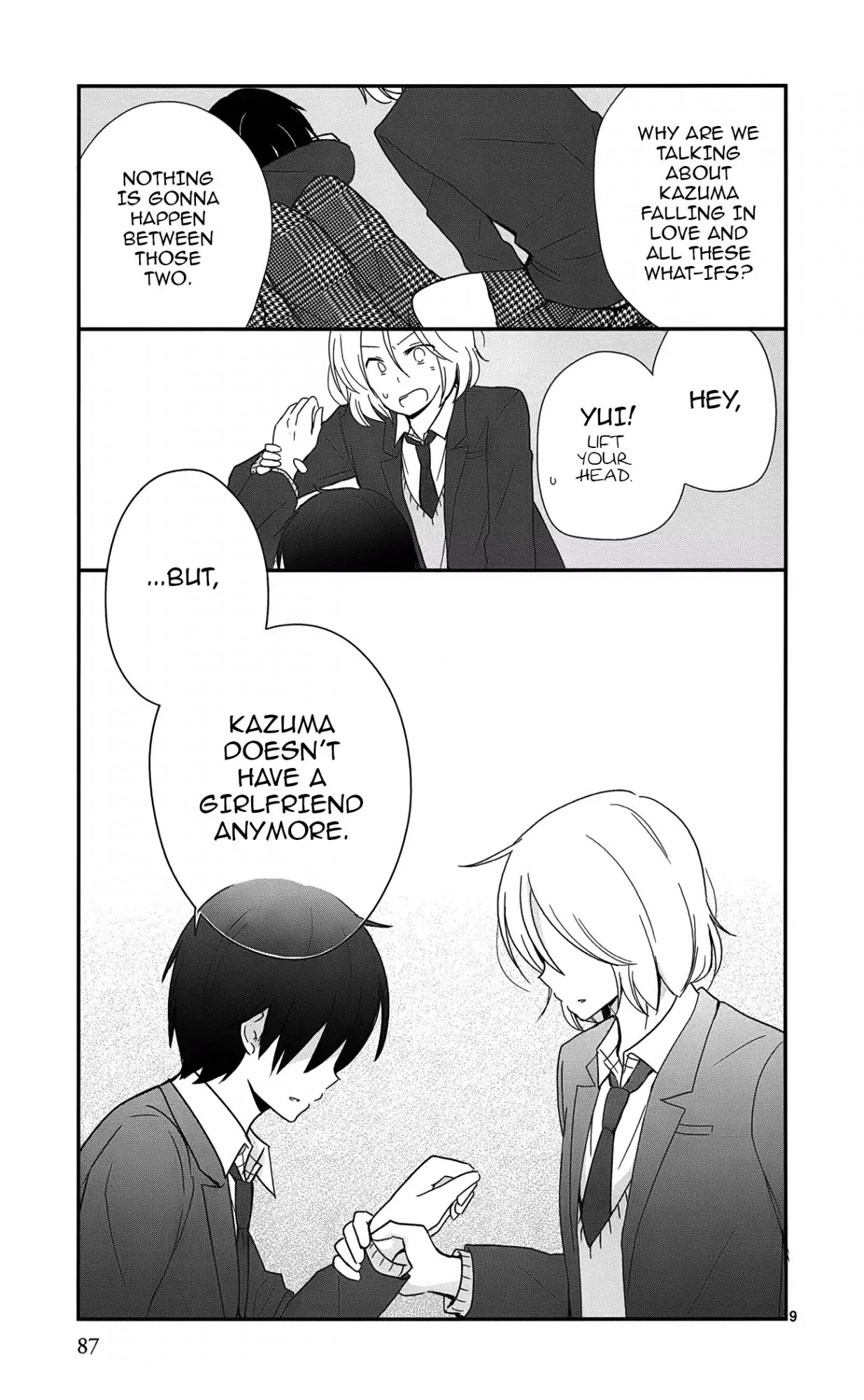 Shishunki Bitter Change Chapter 40 page 9 - Chapter 40: Unchecked