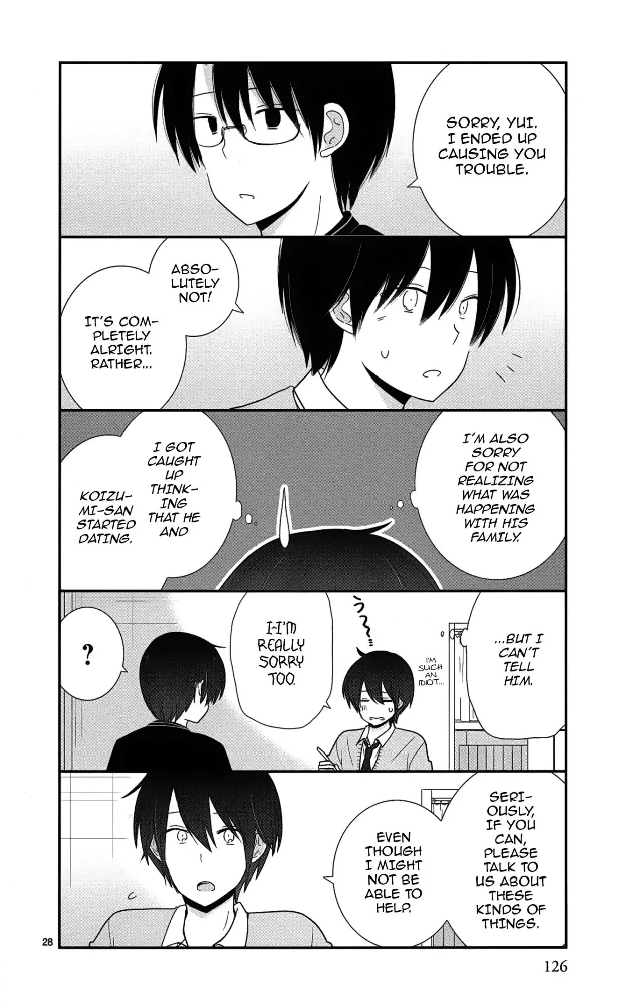 Shishunki Bitter Change Chapter 41 page 28 - Chapter 41: His Circumstances
