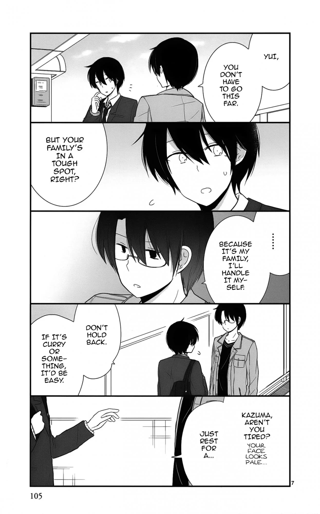 Shishunki Bitter Change Chapter 41 page 7 - Chapter 41: His Circumstances