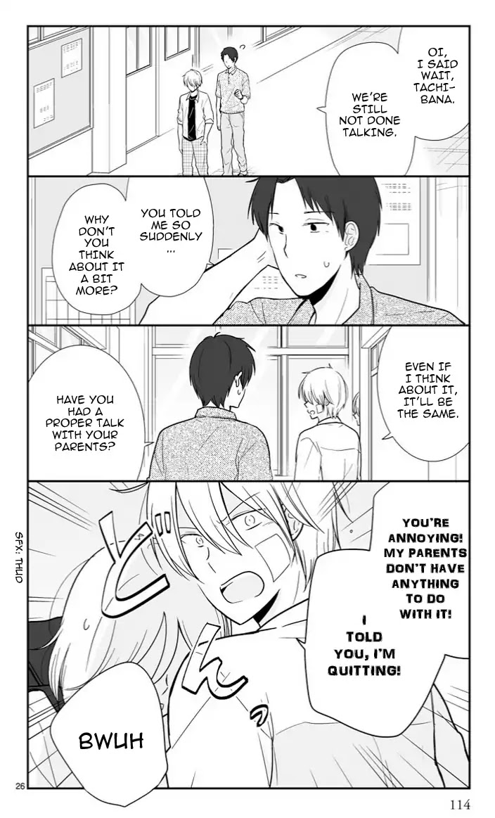Shishunki Bitter Change Chapter 49 page 6 - Chapter 49: A While After Hearing Tachibana's Dream...
