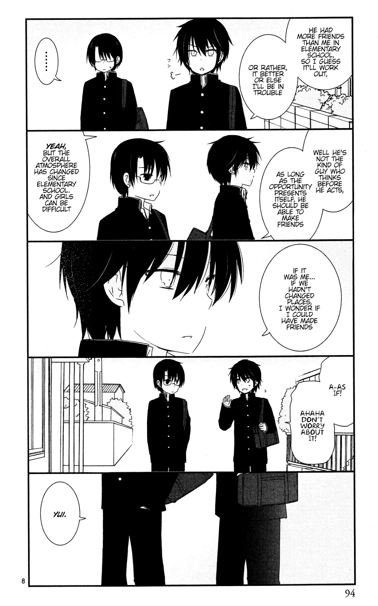 Shishunki Bitter Change Chapter 6 page 8 - Chapter 6