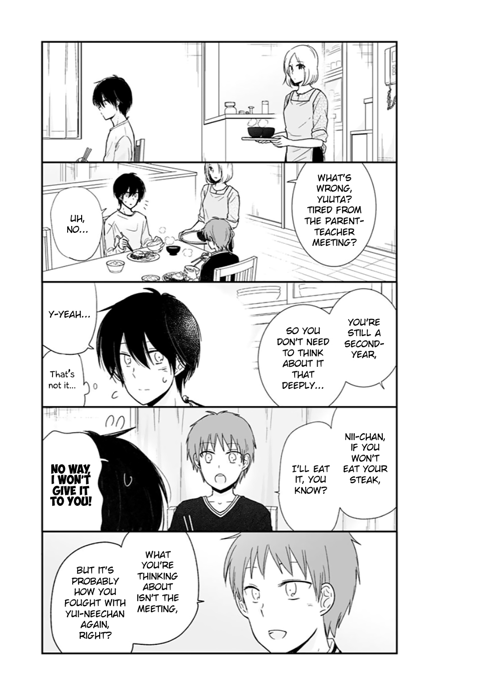 Shishunki Bitter Change Chapter 61 page 12 - Chapter 61: Yui's Answer