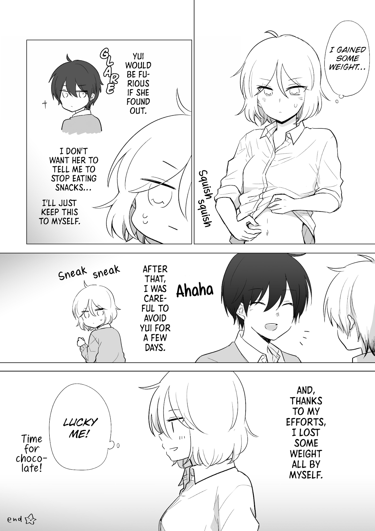 Shishunki Bitter Change Chapter 65.96 page 1 - Chapter 65.96: Twitter Extra - Yuuta's Daily Life