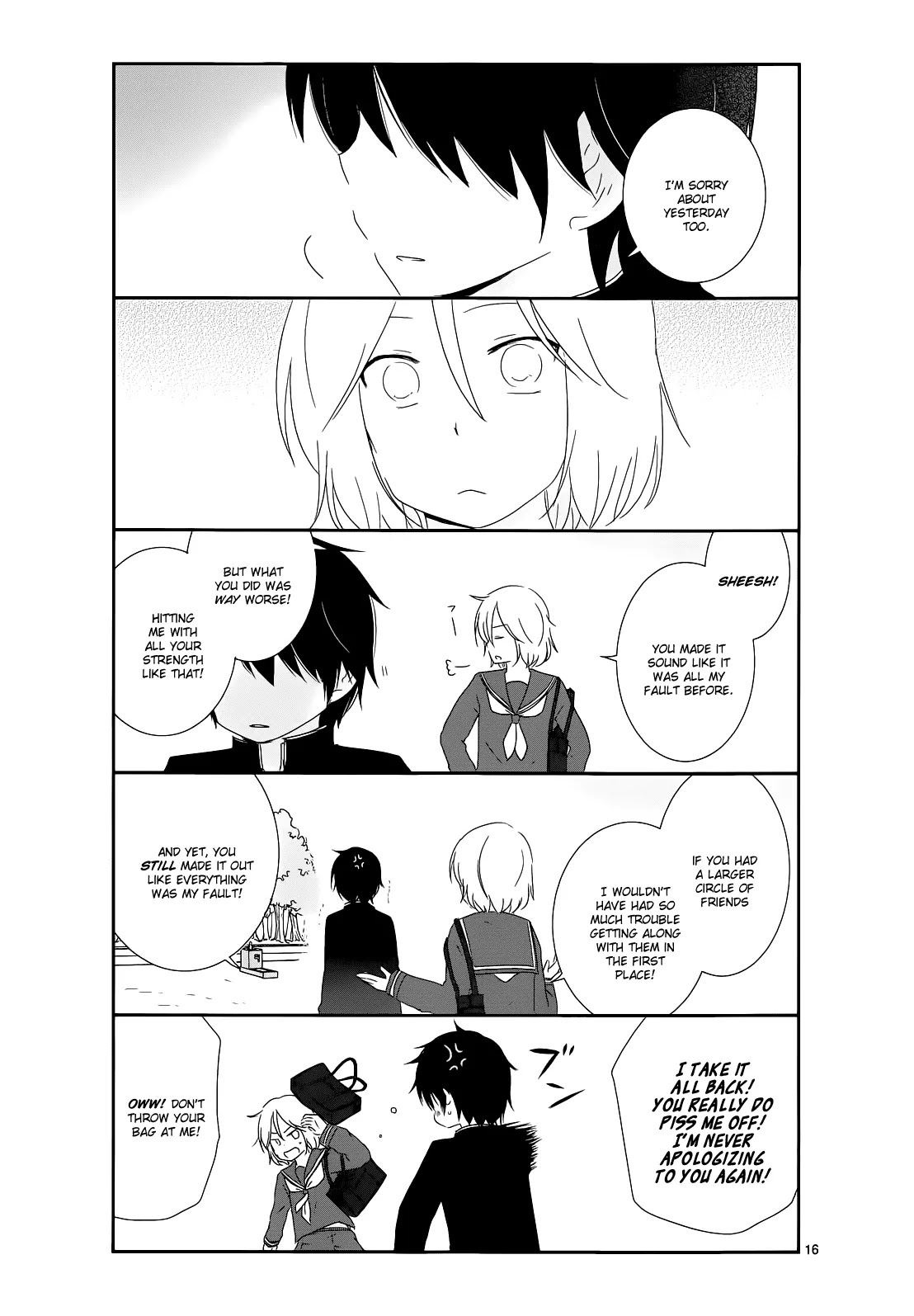 Shishunki Bitter Change Chapter 8 page 16 - Chapter 8: Stubborn