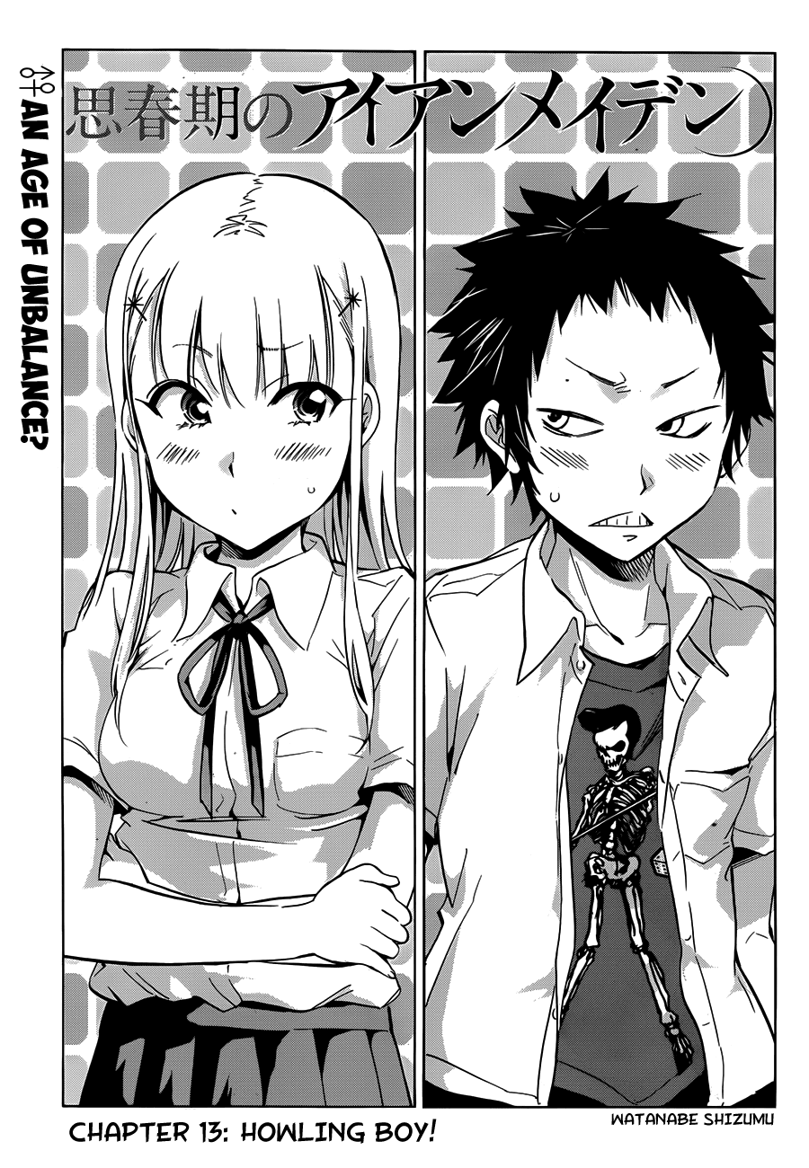 Shishunki no Iron Maiden Chapter 13 page 4 - Chapter 13: Howling Boy!
