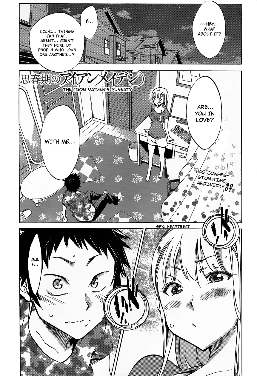 Shishunki no Iron Maiden Chapter 3 page 1 - Chapter 3: Not Eating What Is Set Before You
