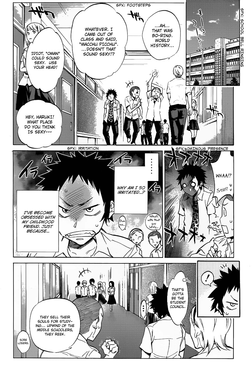 Shishunki no Iron Maiden Chapter 3 page 8 - Chapter 3: Not Eating What Is Set Before You