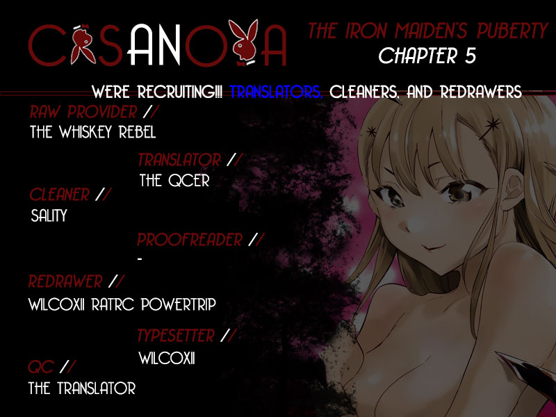 Shishunki no Iron Maiden Chapter 5 page 19 - Chapter 5: That... Has Come Out
