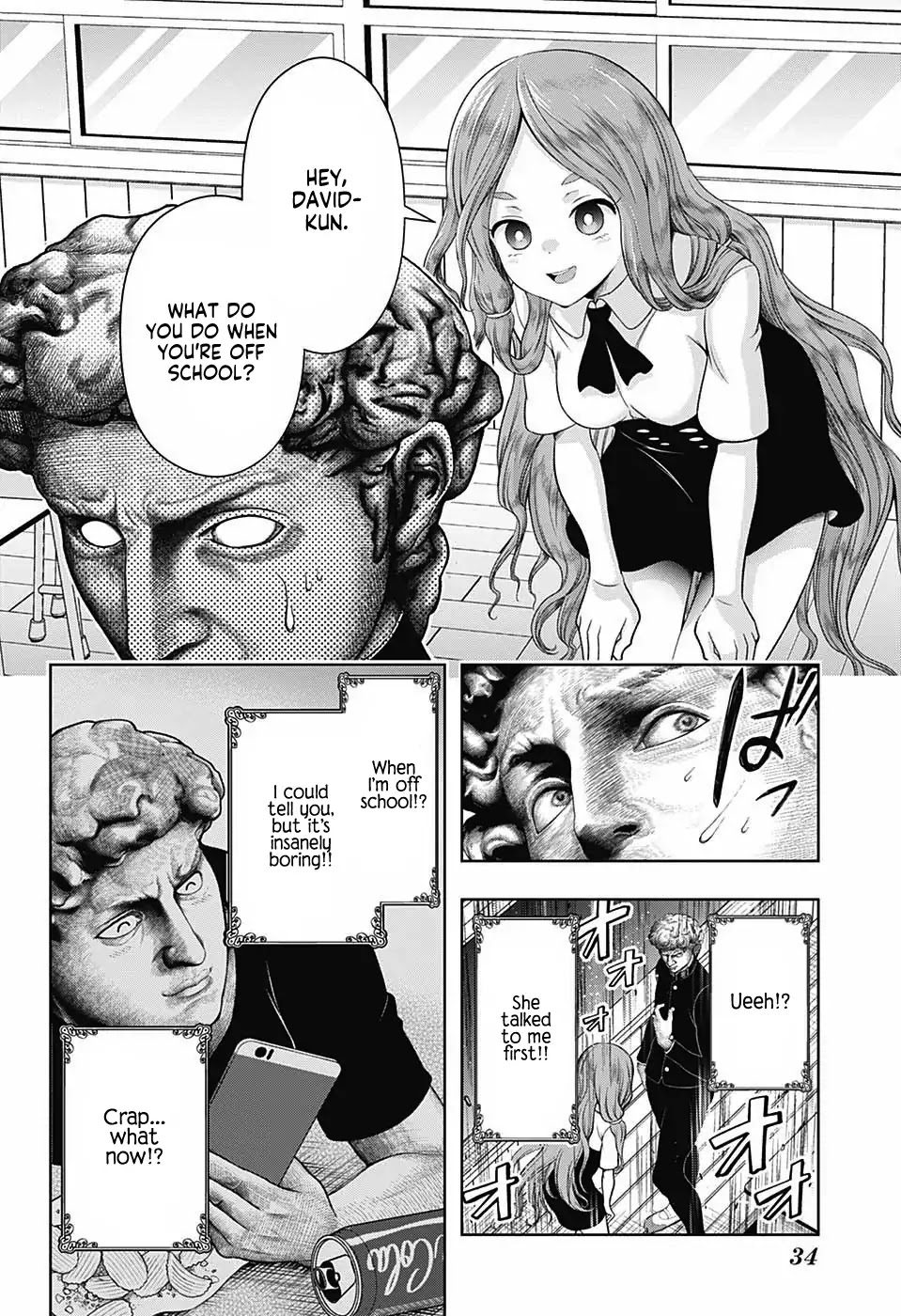 Shishunki Renaissance David-kun Chapter 1 page 10 - Chapter 1: An Unrequited Love in Puberty! David-kun.