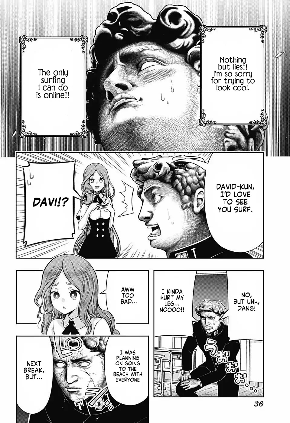 Shishunki Renaissance David-kun Chapter 1 page 12 - Chapter 1: An Unrequited Love in Puberty! David-kun.