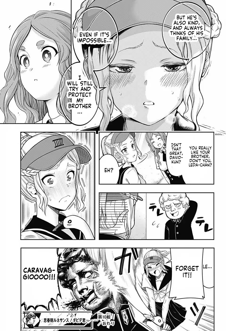 Shishunki Renaissance David-kun Chapter 10 page 13 - Chapter 10: Rebellious Renaissance! Leda-chan!