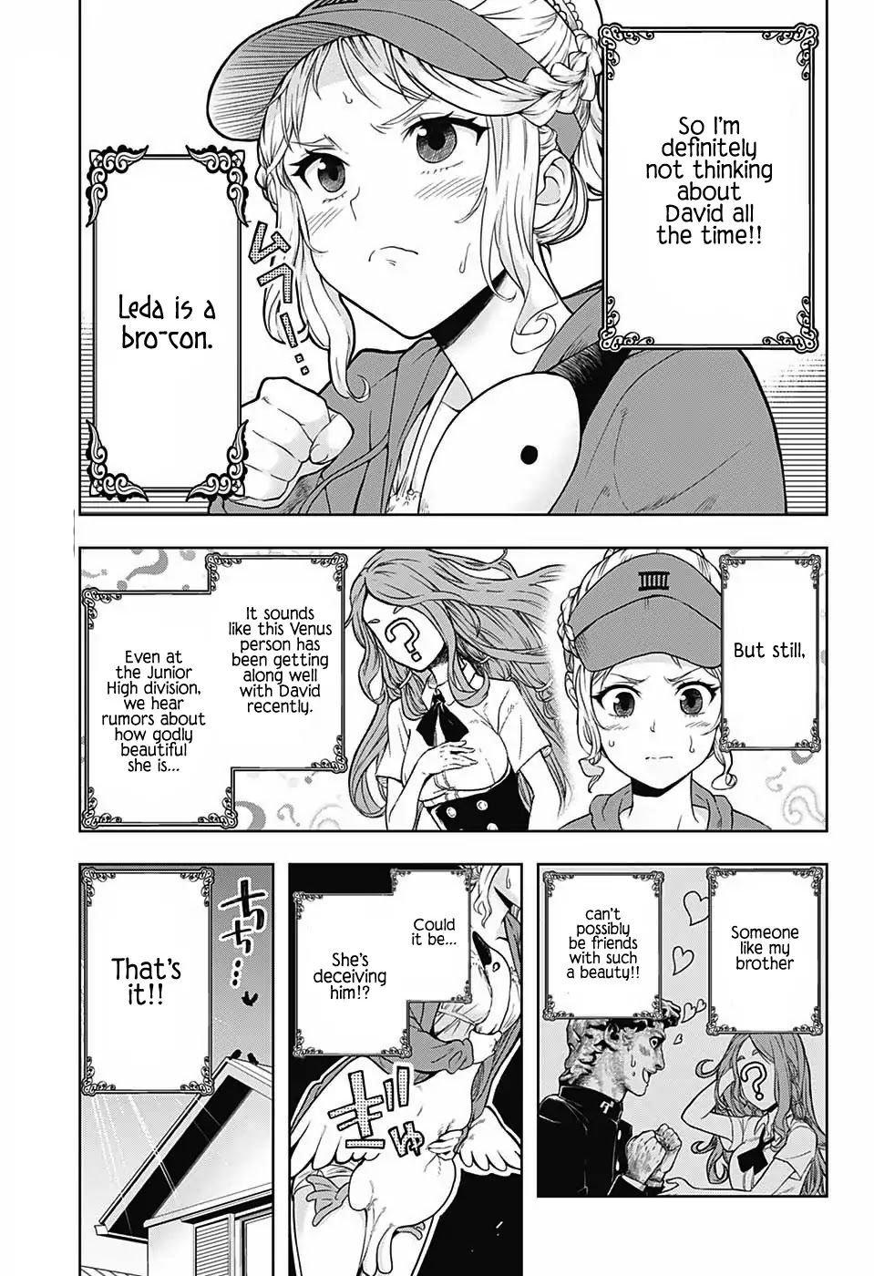 Shishunki Renaissance David-kun Chapter 10 page 5 - Chapter 10: Rebellious Renaissance! Leda-chan!